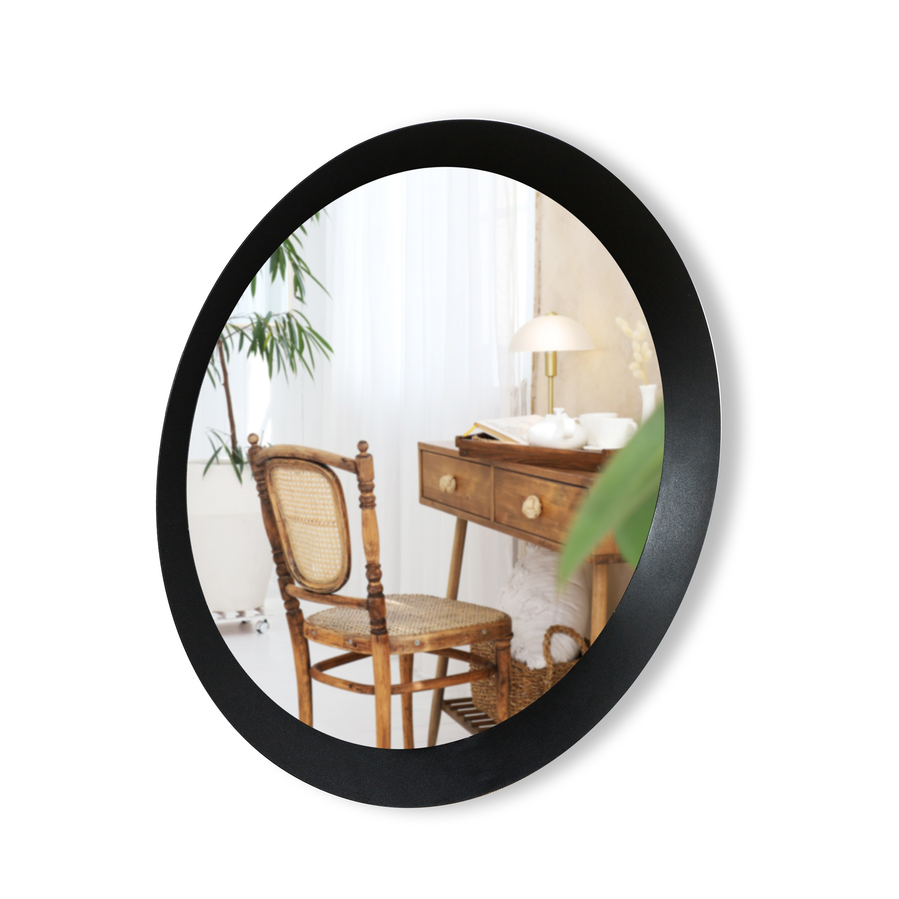 Настінне дзеркало Entry Mirror D515 Black (1111486719) недорого