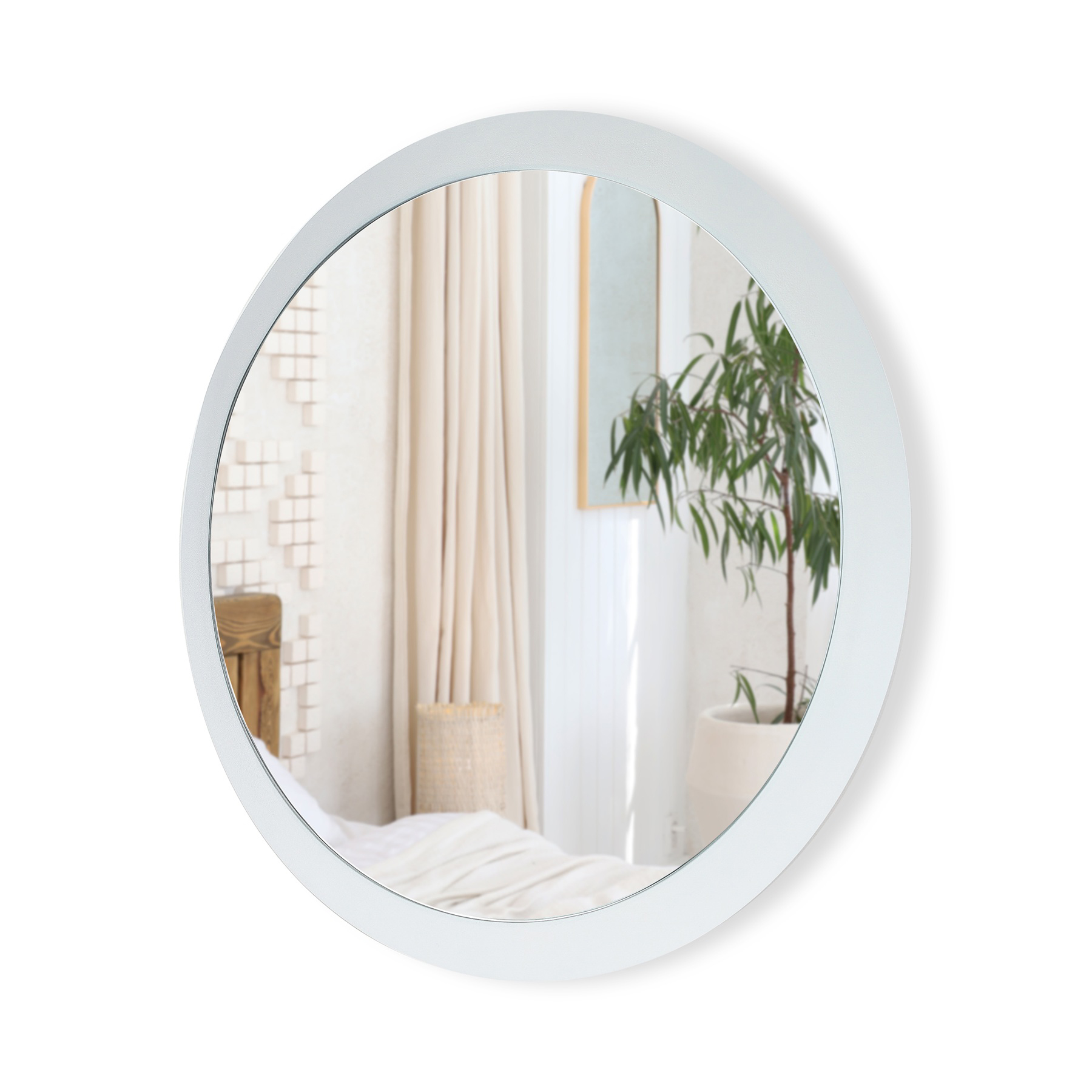 Настінне дзеркало Entry Mirror D515 White (1111486720) недорого