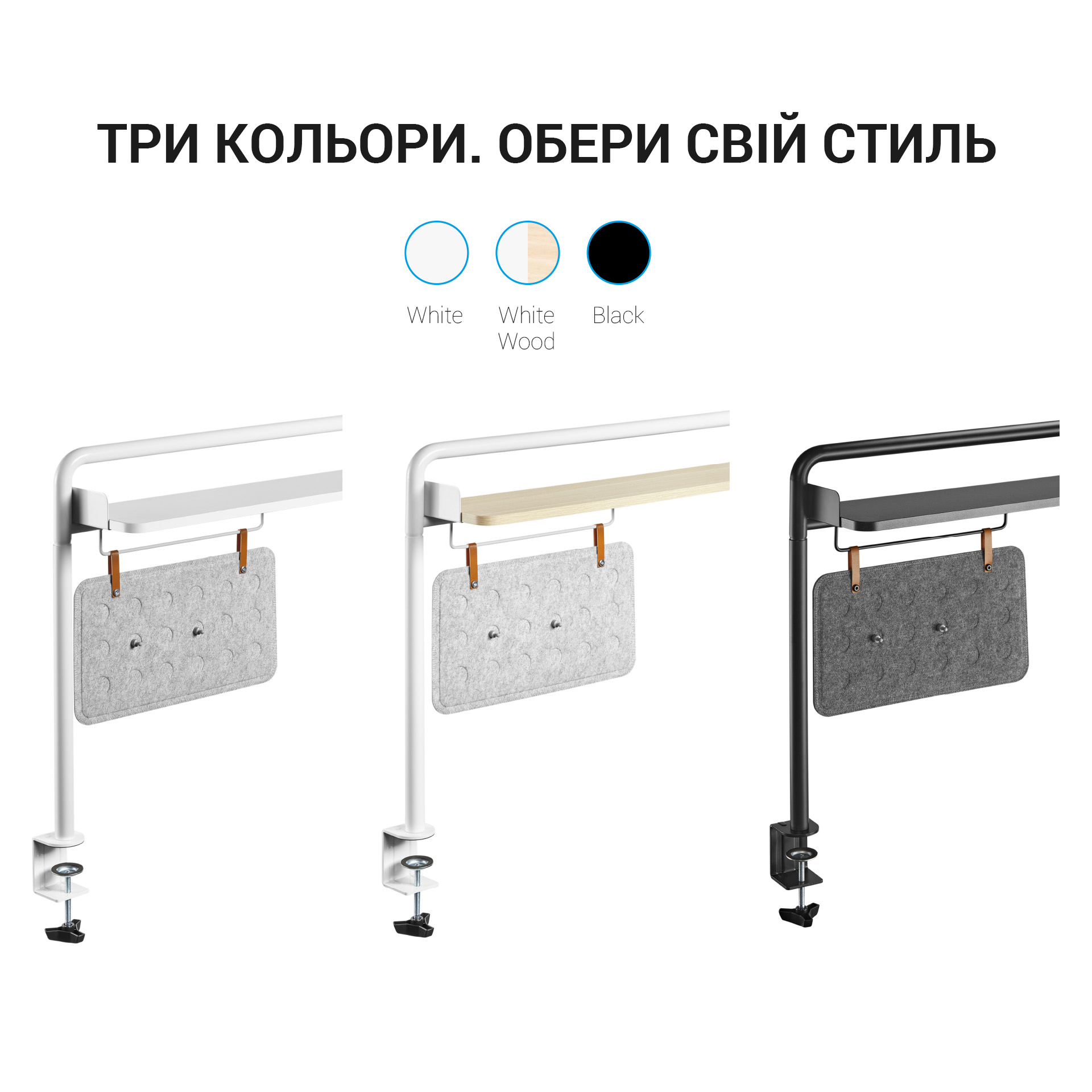 Настольная полка-органайзер OfficePro DS253 Black, Black (1311205556) в интернет-магазине