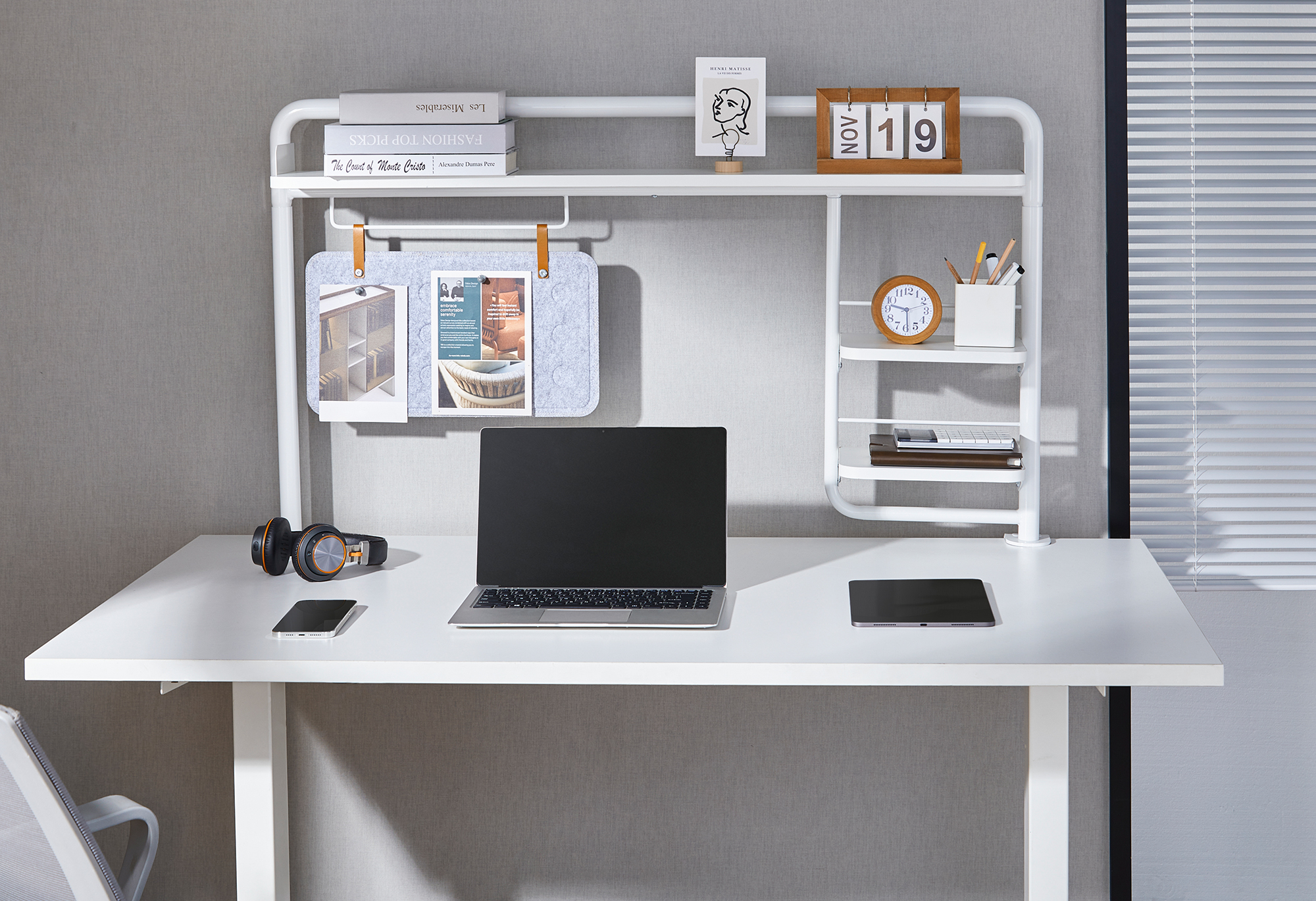Настольная полка-органайзер OfficePro DS253 White, White (1311205557) недорого
