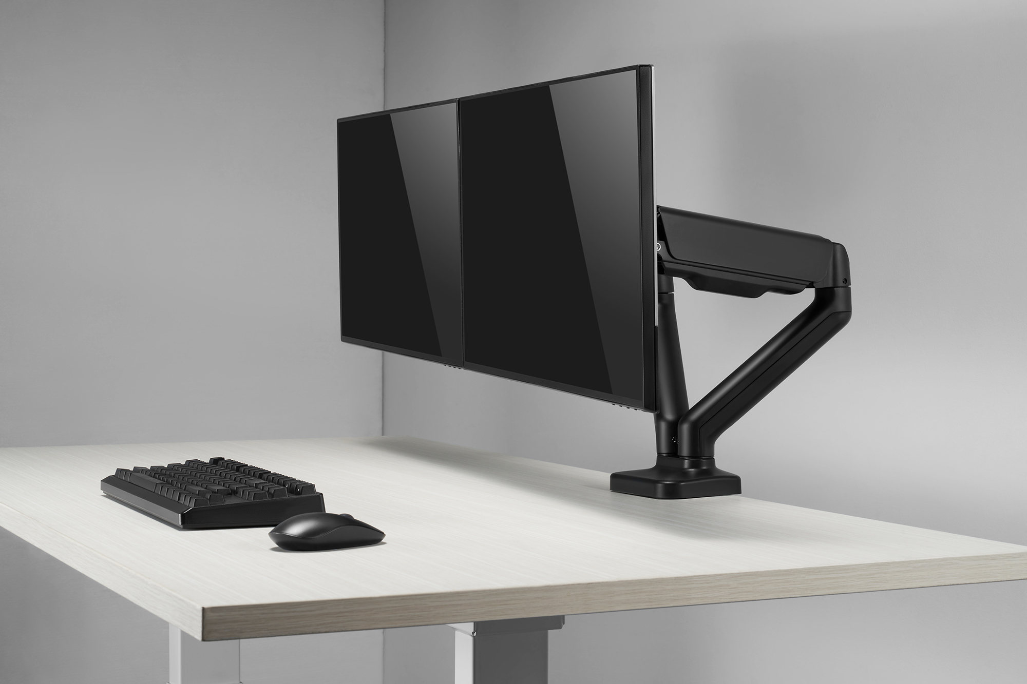 Настільне кріплення для двох моніторів OfficePro MA412B 17-32'' Black (1311205419) в Украине
