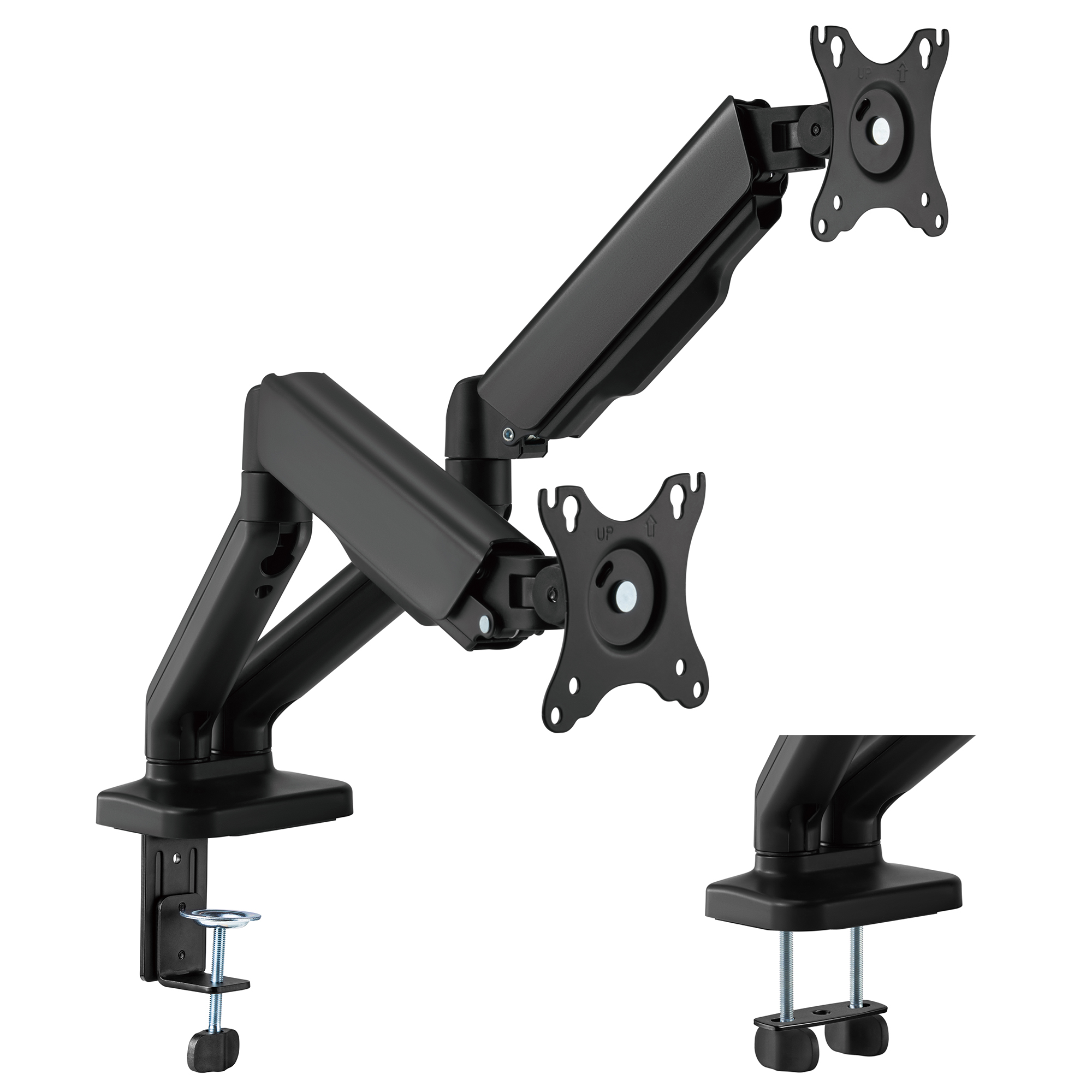 Настільне кріплення для двох моніторів OfficePro MA412B 17-32'' Black (1311205419) с доставкой