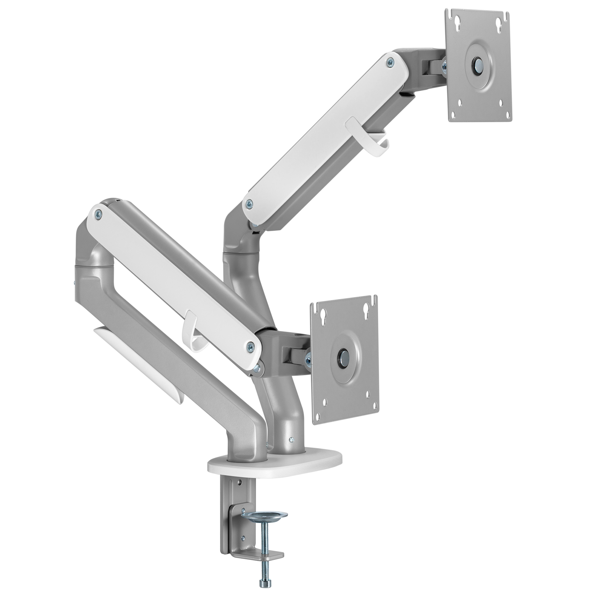 Настільне кріплення для двох моніторів  OfficePro MA422S 17-32’’ Silver (1311205427) в Украине
