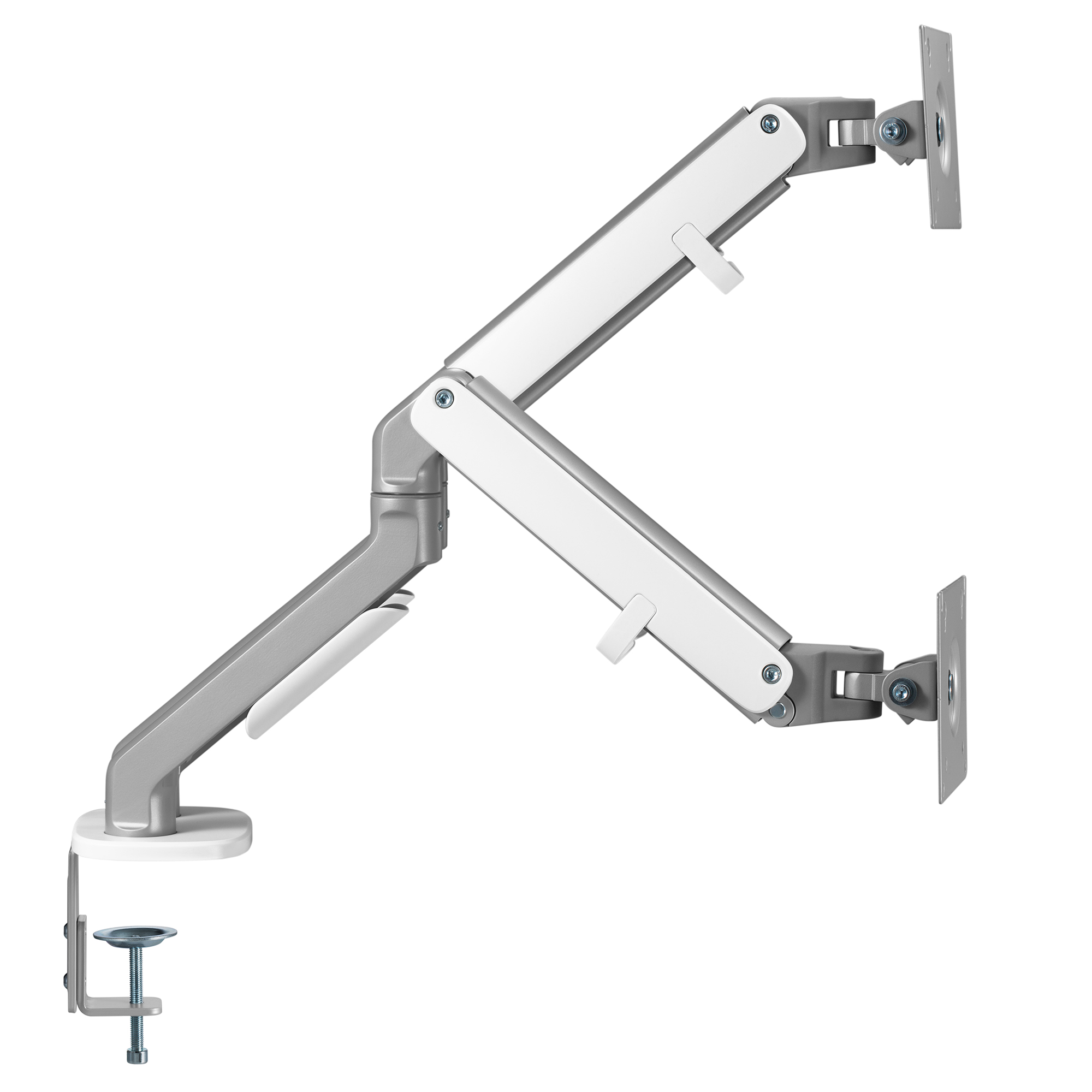 Настільне кріплення для двох моніторів  OfficePro MA422S 17-32’’ Silver (1311205427) с доставкой