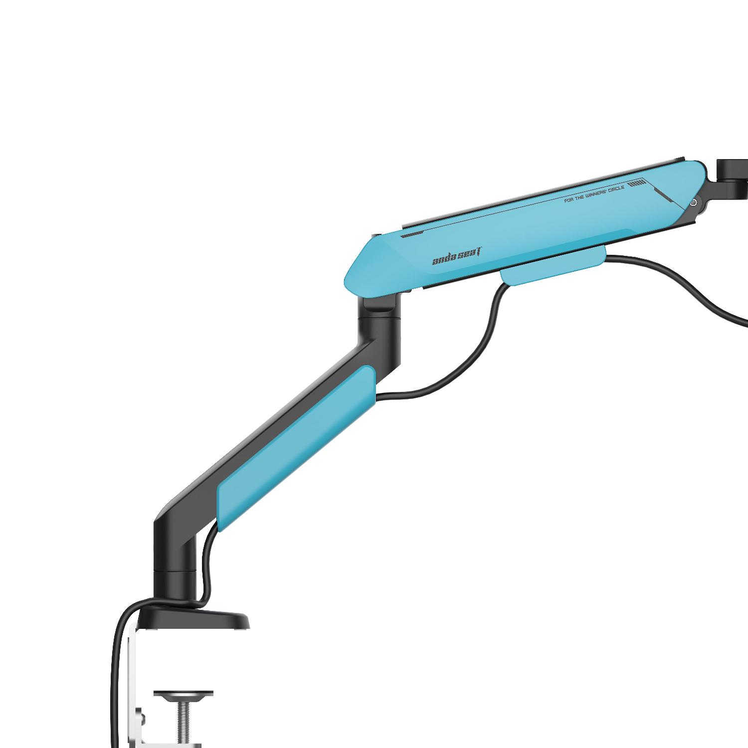 Настільне кріплення для монітора Anda Seat Stealth PRO II 17-42'' Blue (871407641) kupistul