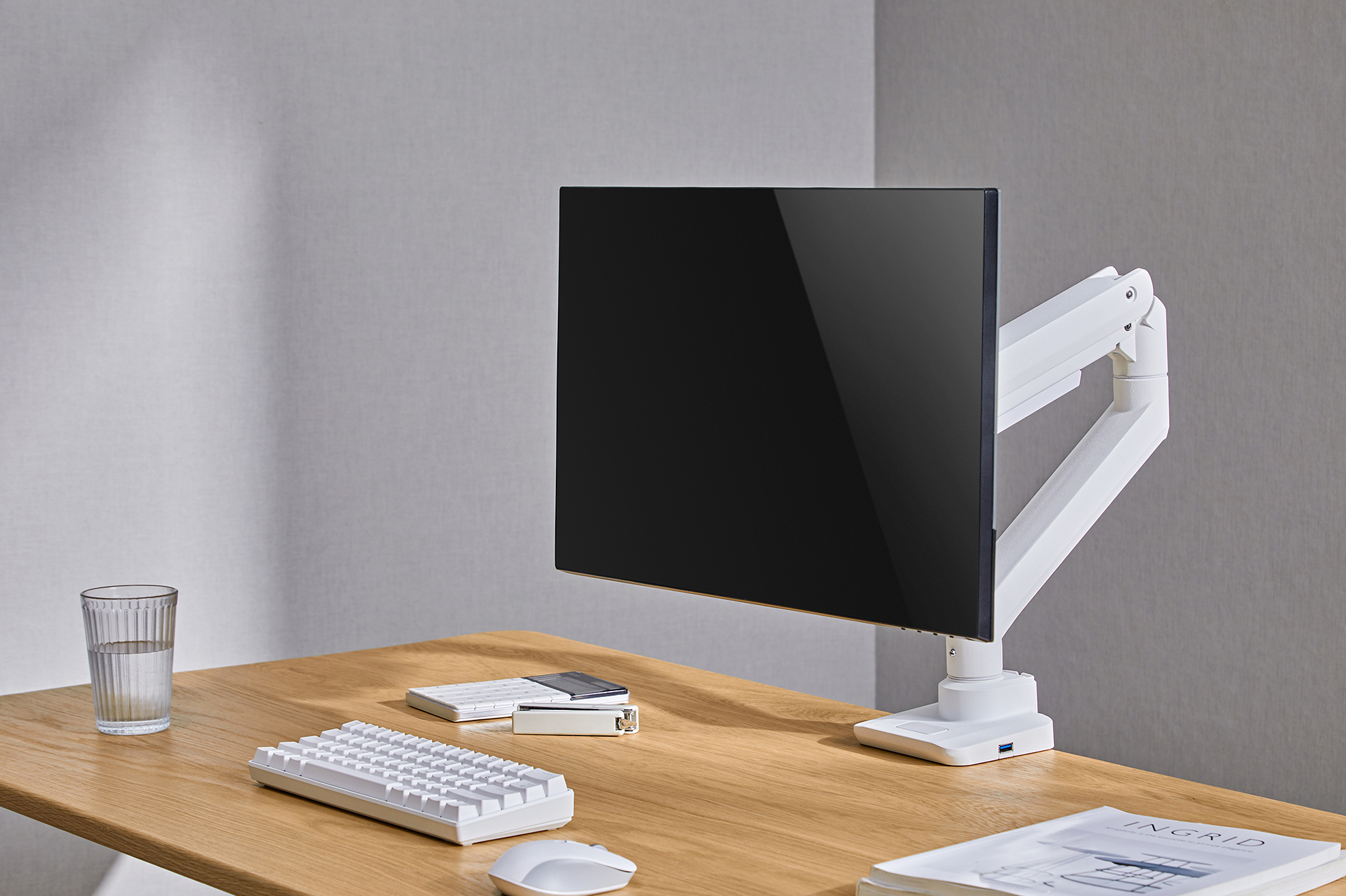 Настольное крепление для монитора OfficePro MA801 17-49'' White (1311205431) в интернет-магазине