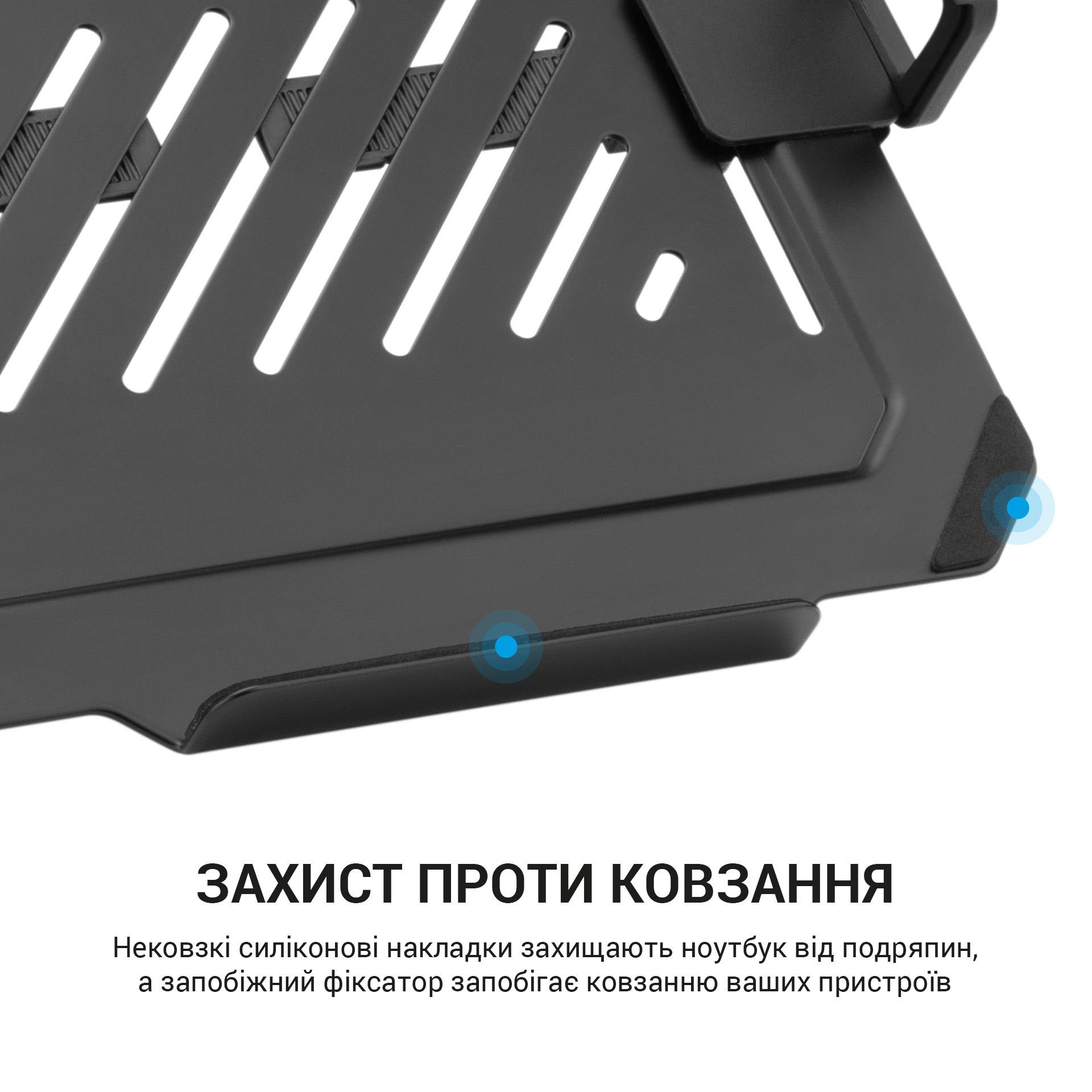 Настольное крепление-подставка для ноутбука OfficePro LH313B 12-17'' Black (1311205511) цена