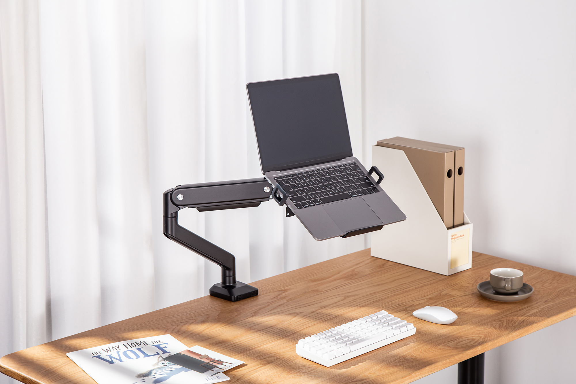 Настольное крепление-подставка для ноутбука OfficePro LH313B 12-17'' Black (1311205511) дешево