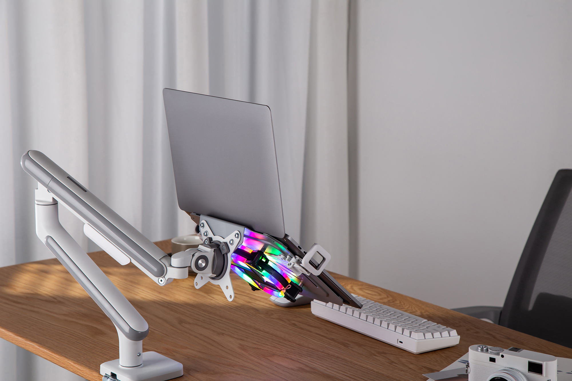 Настільне кріплення-підставка для ноутбуку RGB OfficePro LH474 12-17'' White (1311205514) дешево