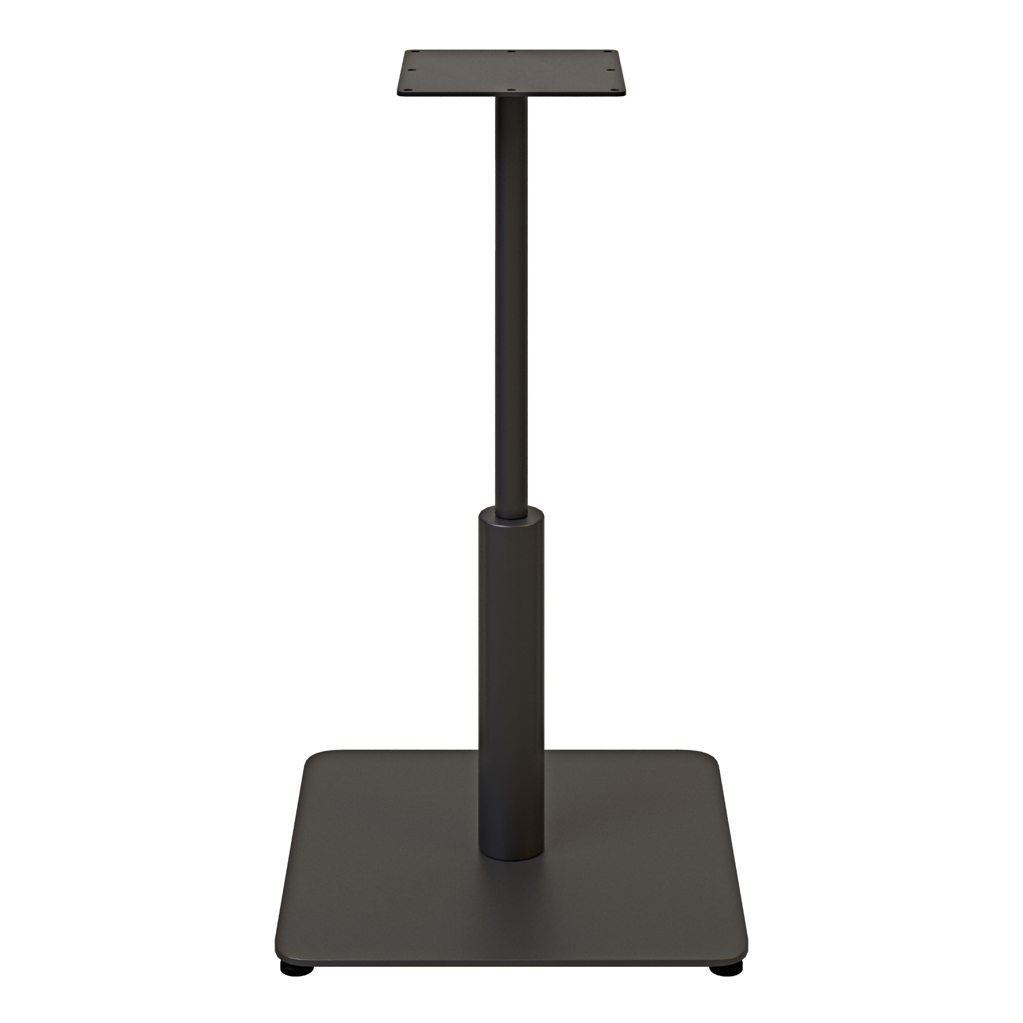 Опора для столу Ibiza soft 40x40 8mm h-73 Чорний (611308757) недорого