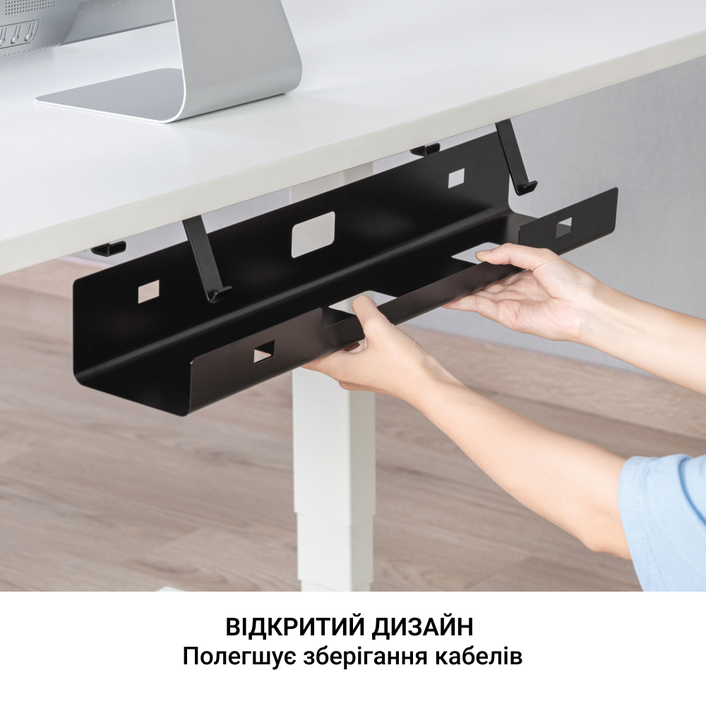 Органайзер для хранения кабелей OfficePro CT310 Black (1311205551) цена