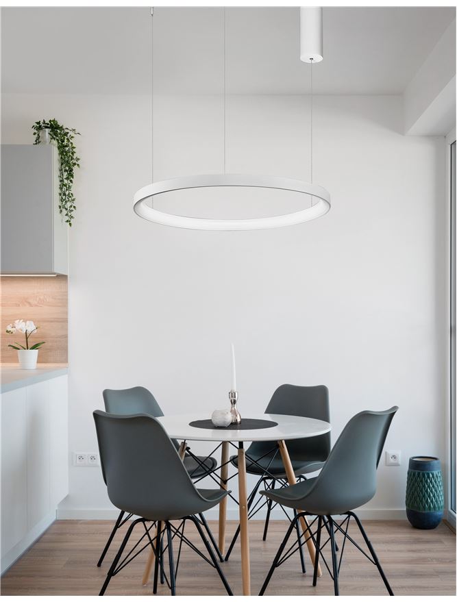 Подвесной светильник PERTINO D48 White (1591205126) с доставкой
