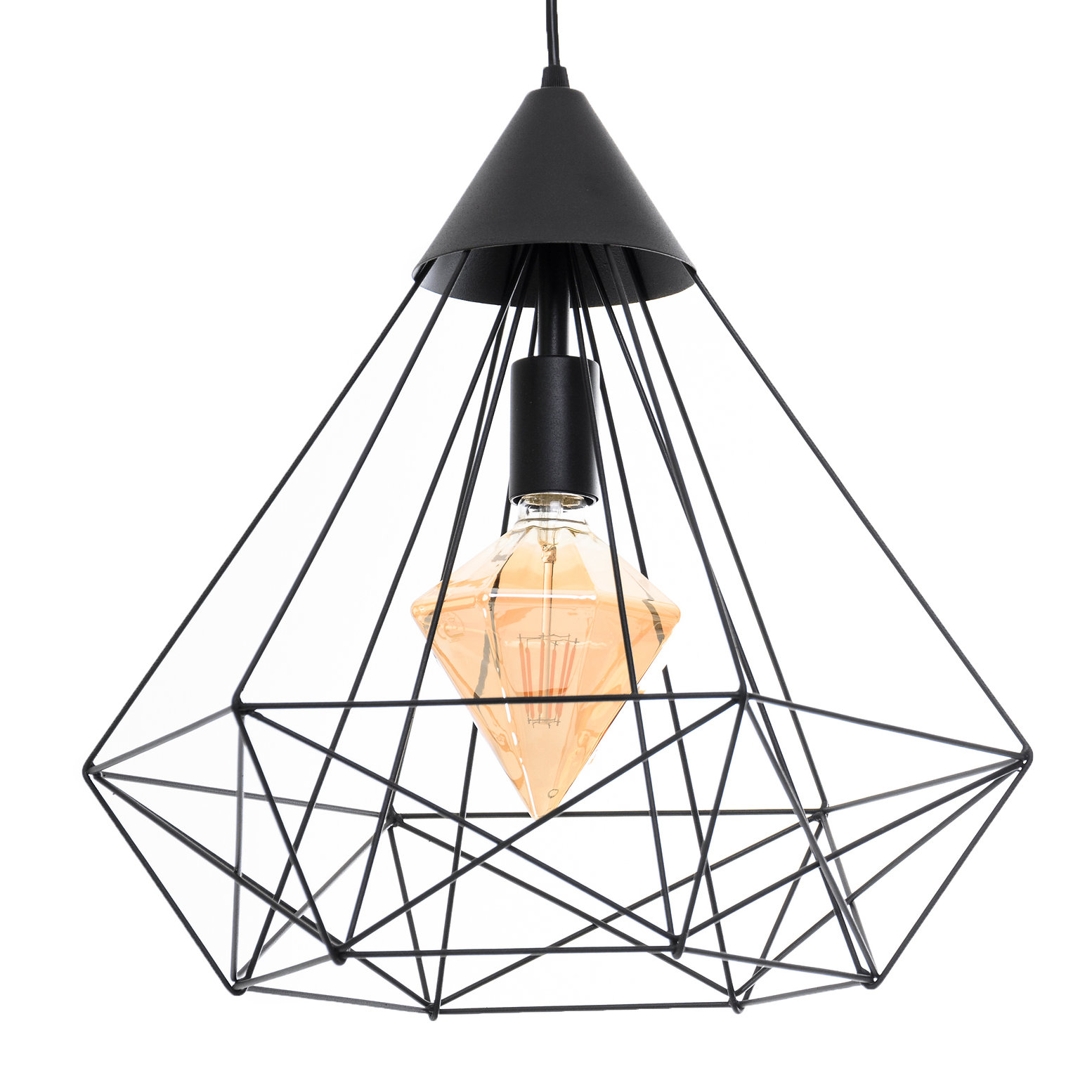 Подвесной светильник Pyramid P350 Black (111734698) недорого