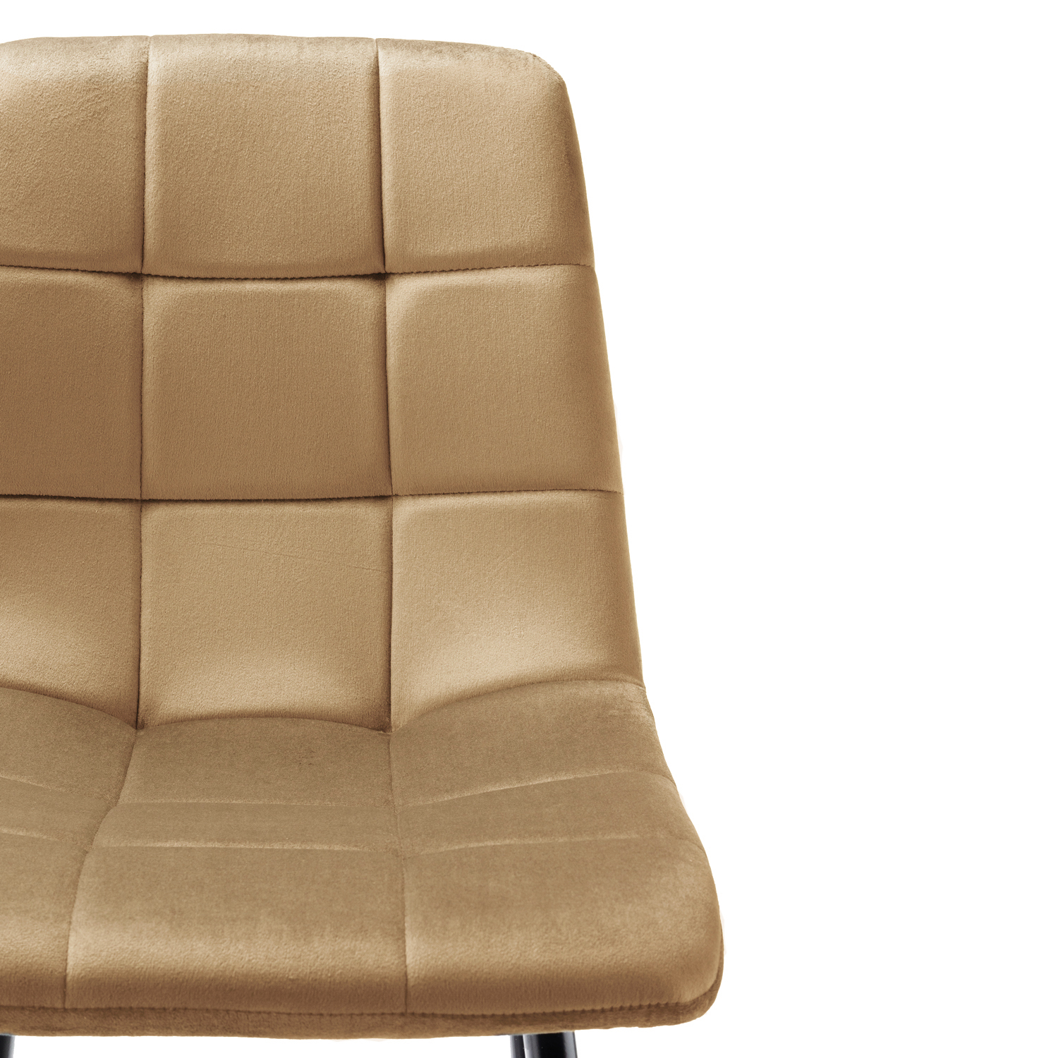 Полубарный стул HATTA Indigo Velvet Бежевый (44479175) в интернет-магазине