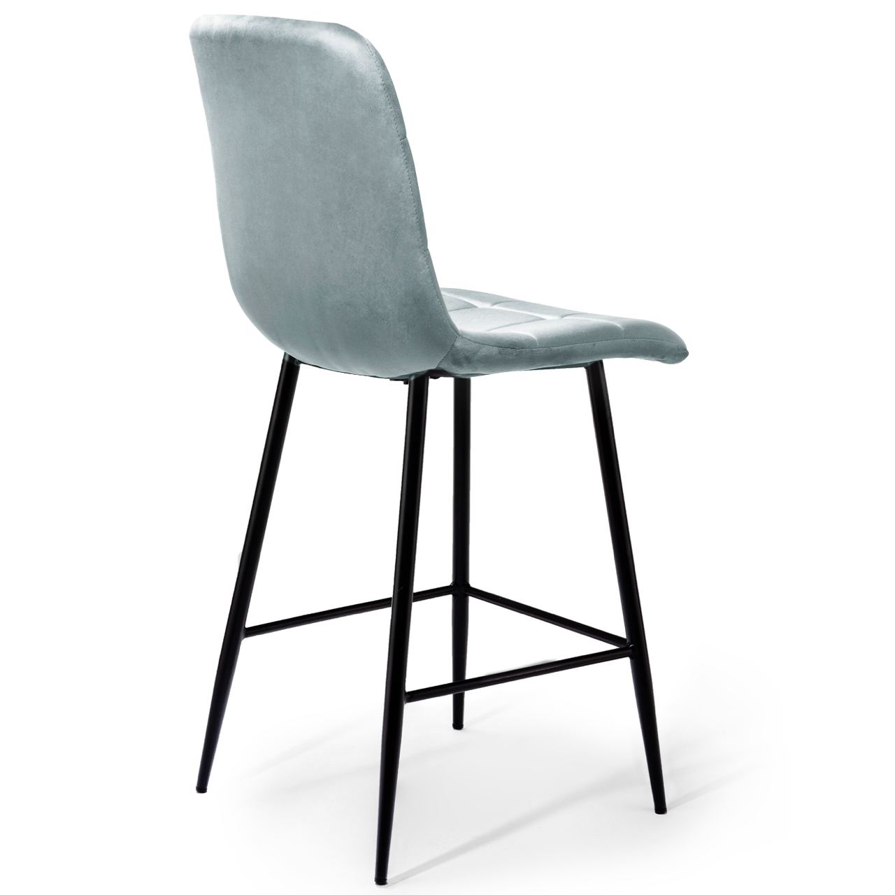 Полубарный стул HATTA Indigo Velvet Серый (44556631) в Киеве