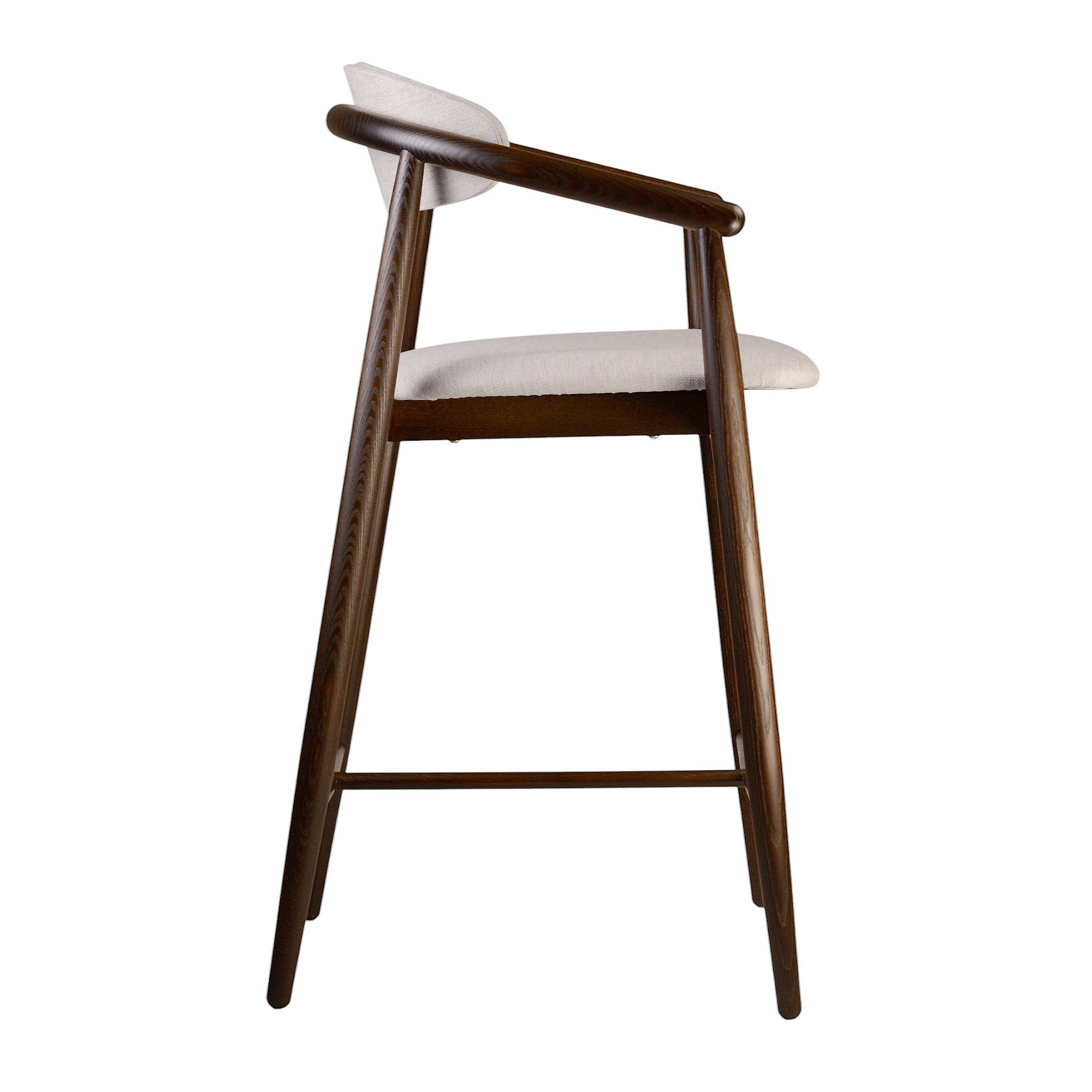 Полубарный стул Mamont soft Superior 2 Beige, Темный орех (611485266) дешево
