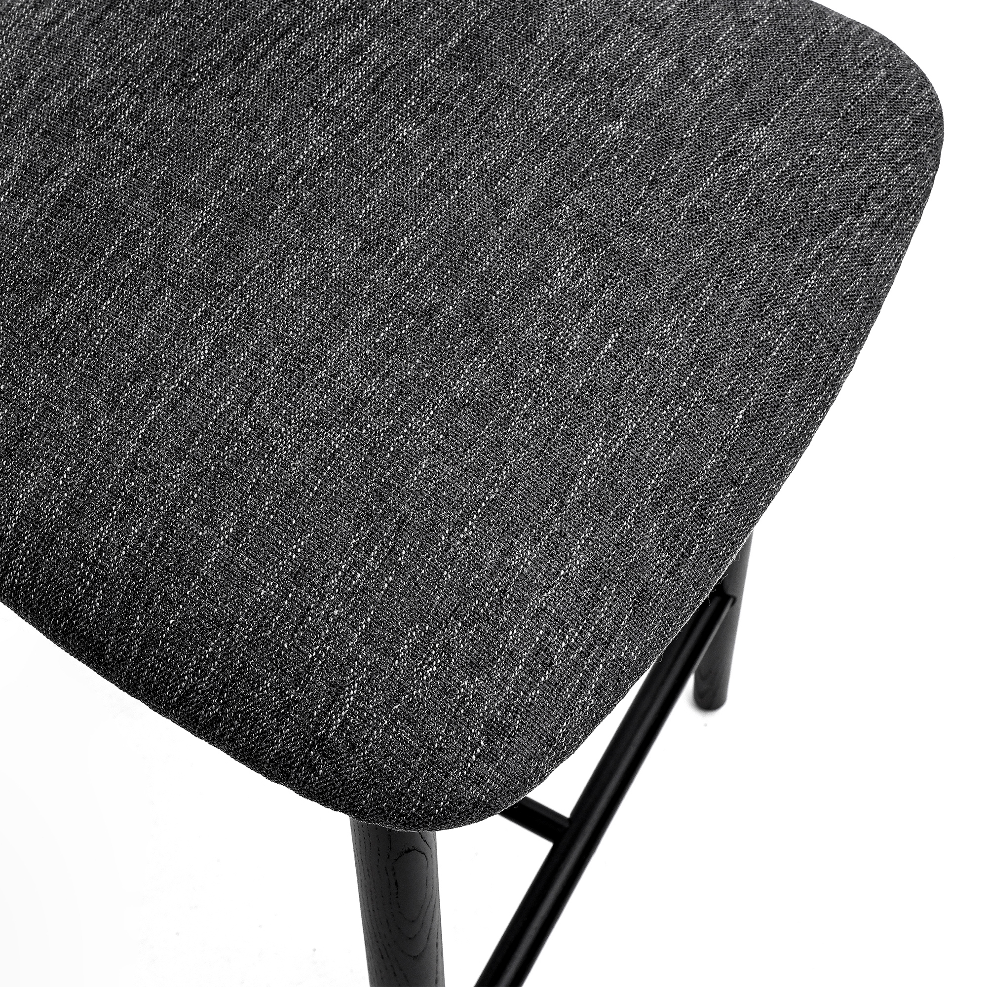 Полубарный стул Panda New Superior 19 Graphite , 9005 Черный  Ясень (611482620) фото