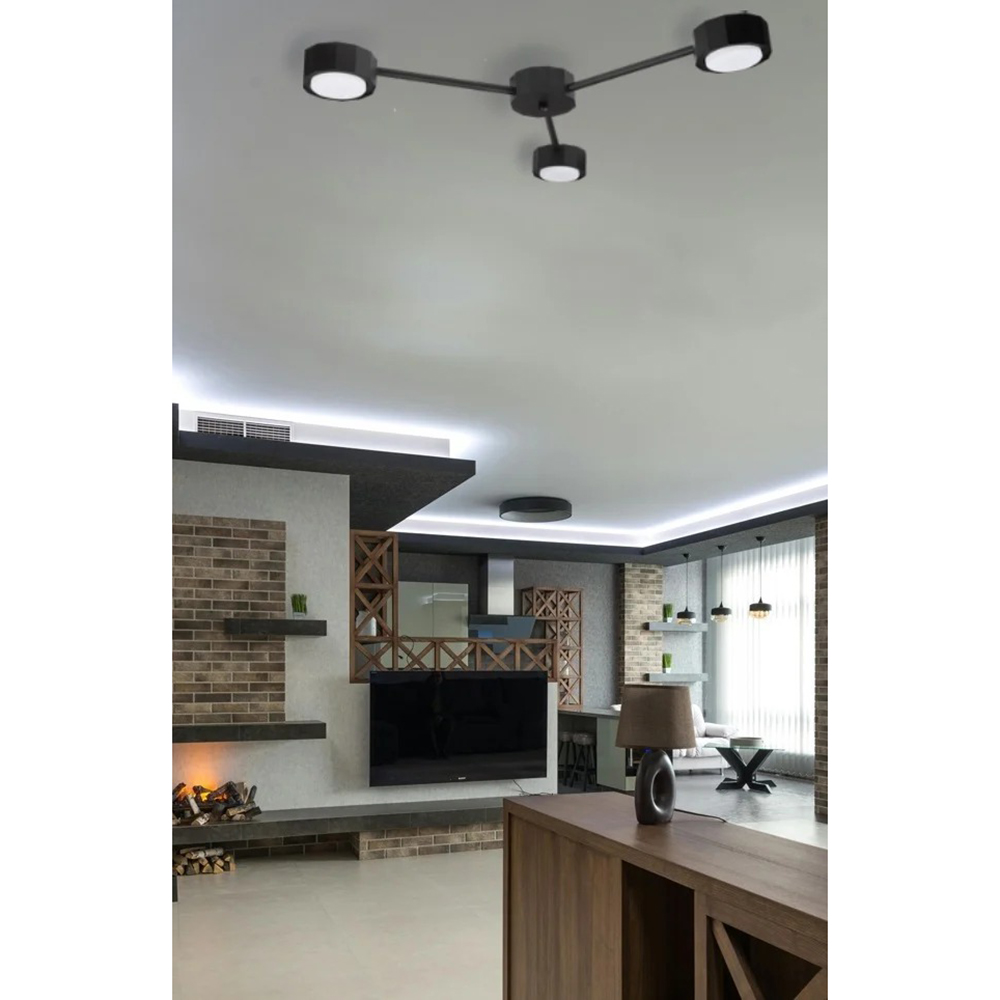 Cтельовий світильник Quant GX53 C3-350 Black (1111380300) с доставкой