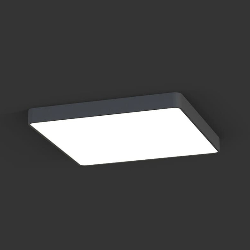 Потолочный светильник Soft led 60х60 Графитовый (109729913) с доставкой