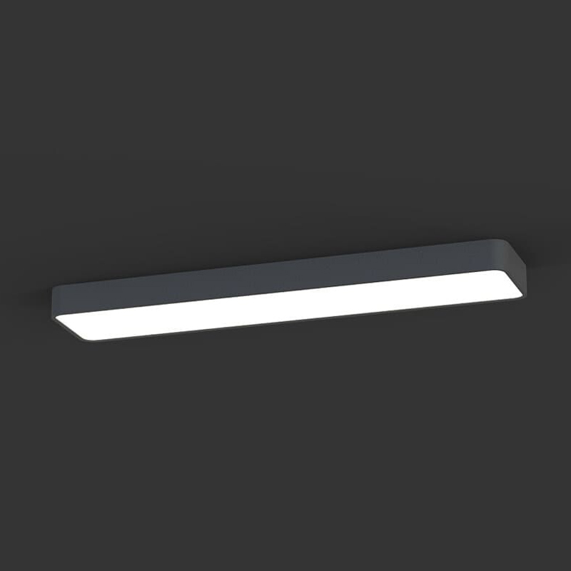 Потолочный светильник Soft led 90х20 Графитовый (109729909) дешево