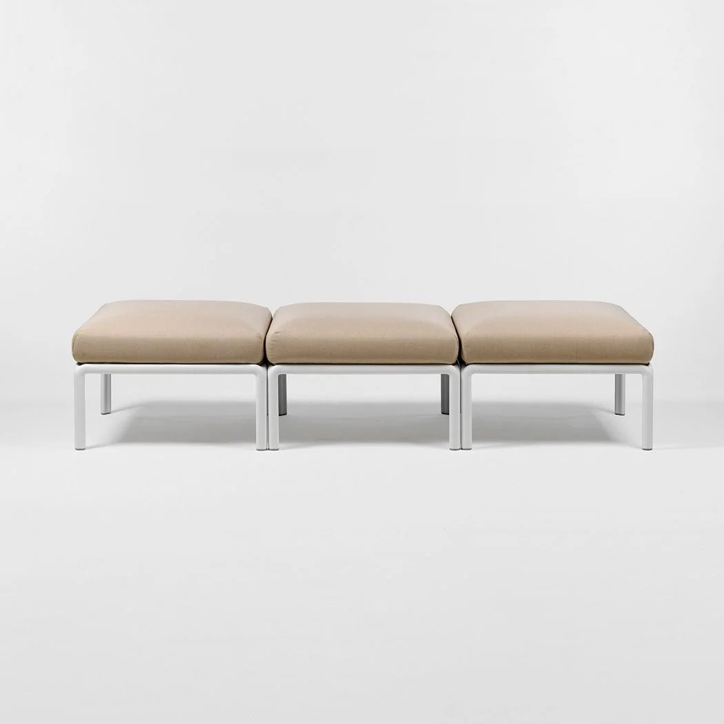 Пуф Komodo Canvas, Bianco (13523061) недорого