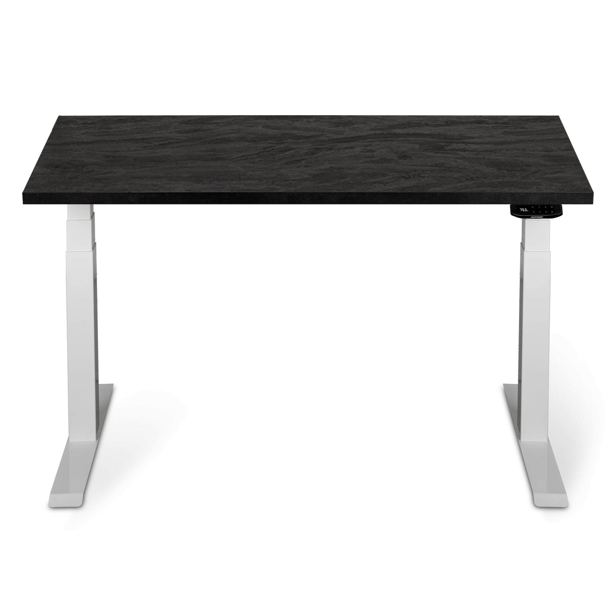 Регулируемый стол ADAPWORK  Smart 2 Motor Pro AdapDesk 136х66 36мм Carbon Black, Snow White (1061489131) в интернет-магазине