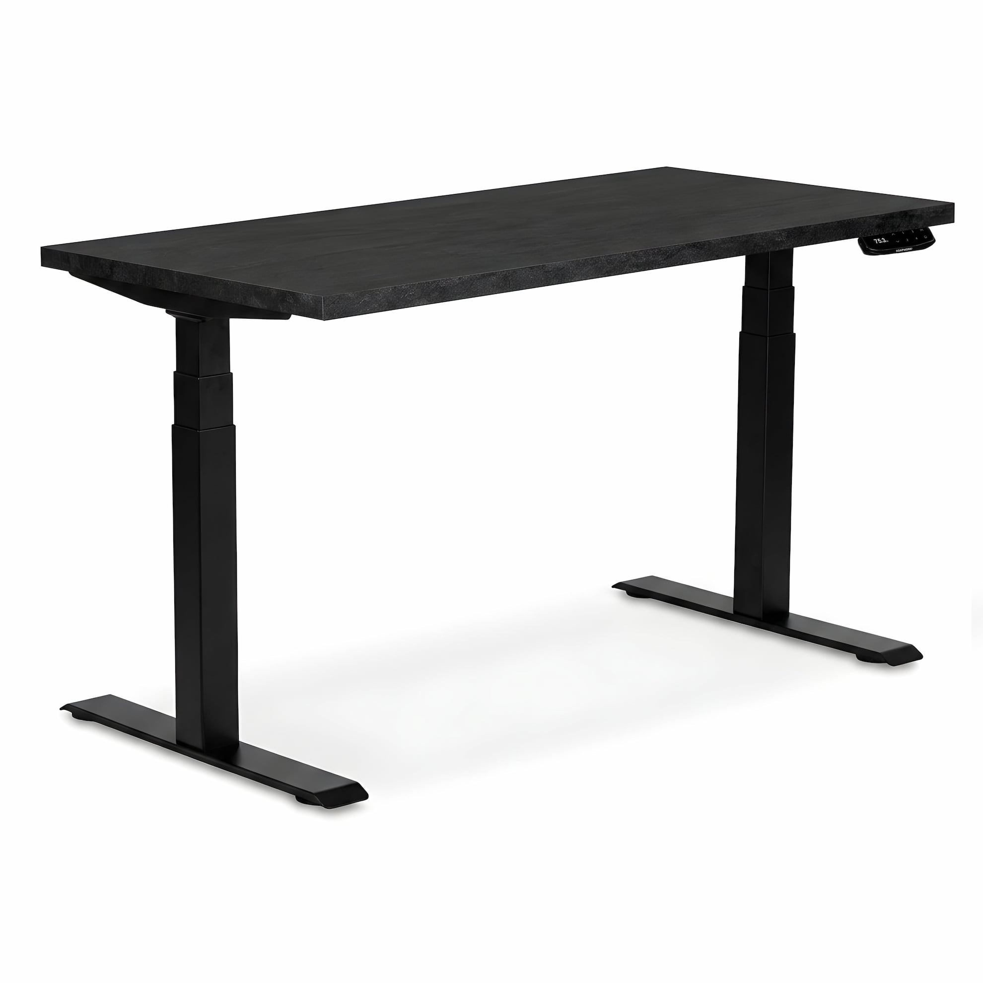 Регулируемый стол ADAPWORK  Smart 2 Motor Pro AdapDesk 136х66 36мм Carbon Black, Space Black (1061489126) фото
