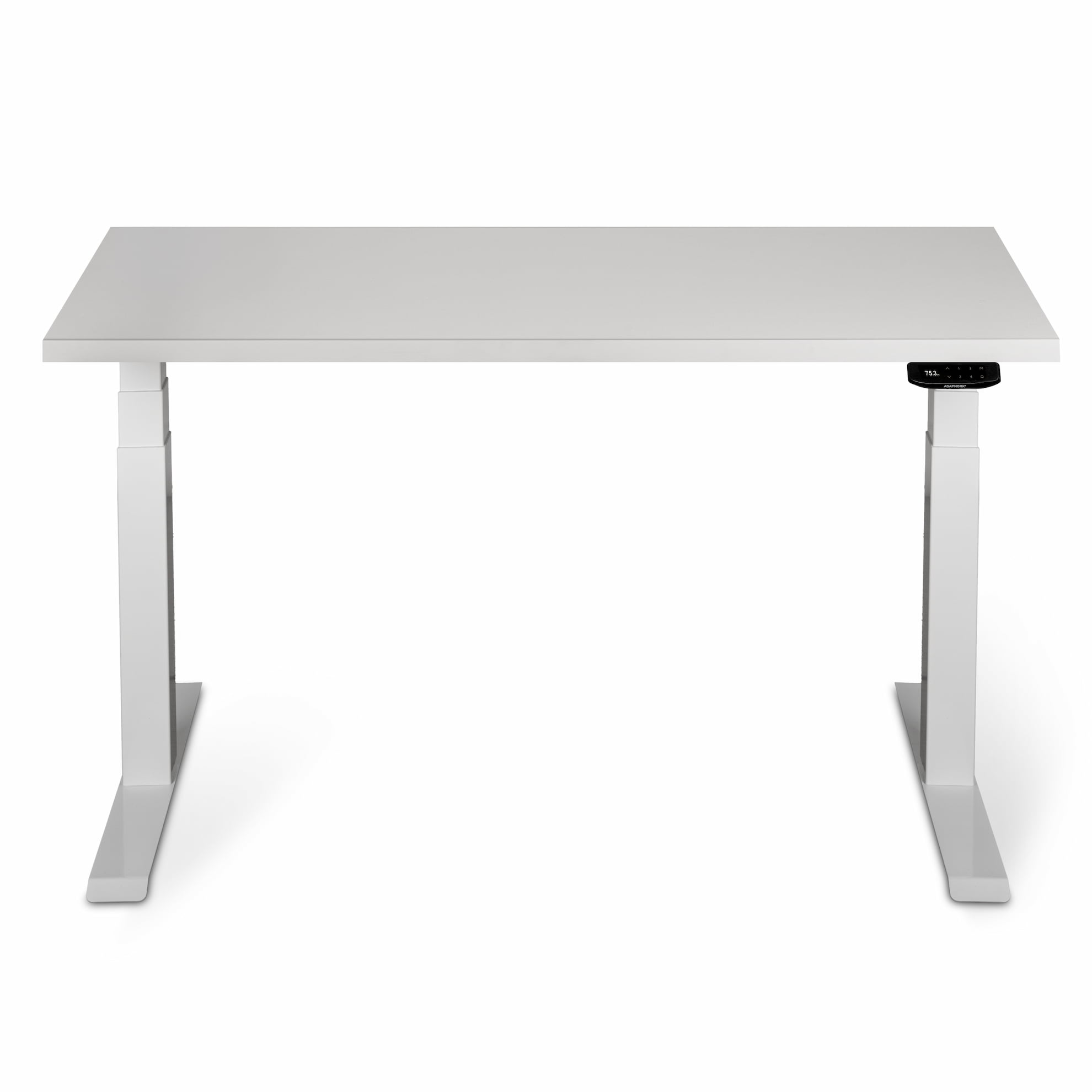 Регулируемый стол ADAPWORK  Smart 2 Motor Pro AdapDesk 136х66 36мм Crystal White, Snow White (1061489128) в интернет-магазине