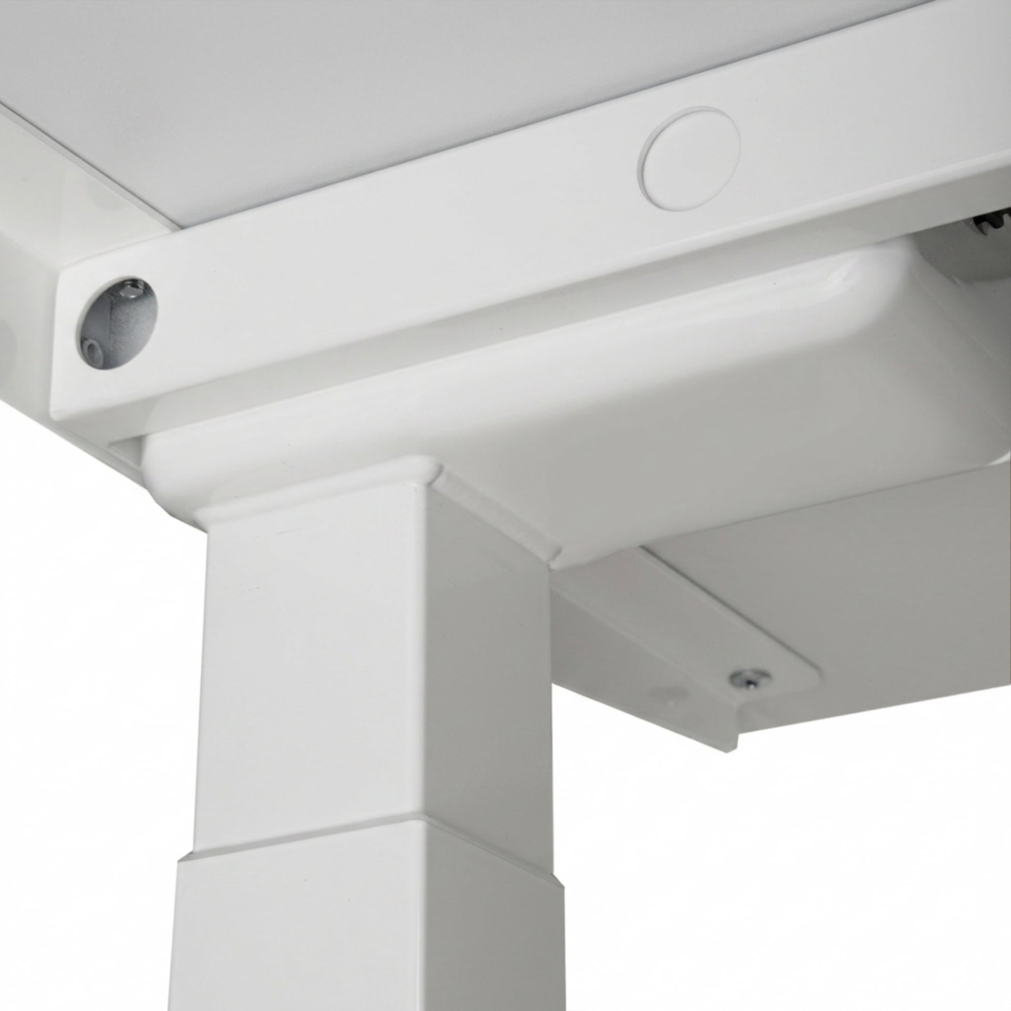 Регулируемый стол ADAPWORK  Smart 2 Motor Pro AdapDesk 136х66 36мм Crystal White, Snow White (1061489128) в Киеве