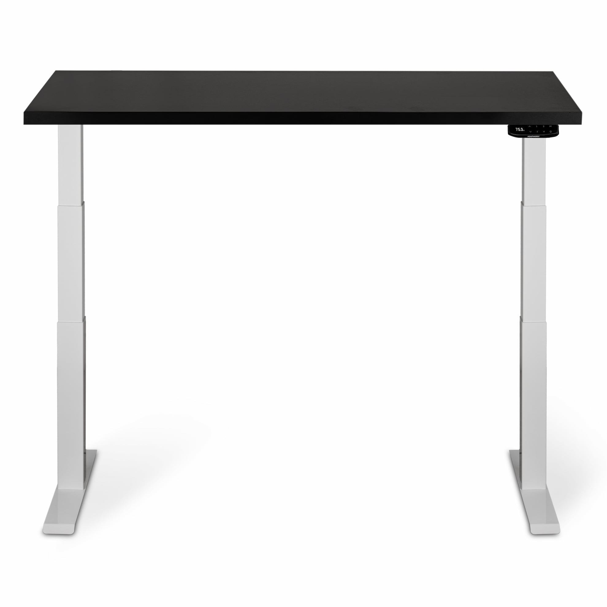 Регулируемый стол ADAPWORK  Smart 2 Motor Pro AdapDesk 136х66 36мм Deep Black, Snow White (1061489130) в Украине