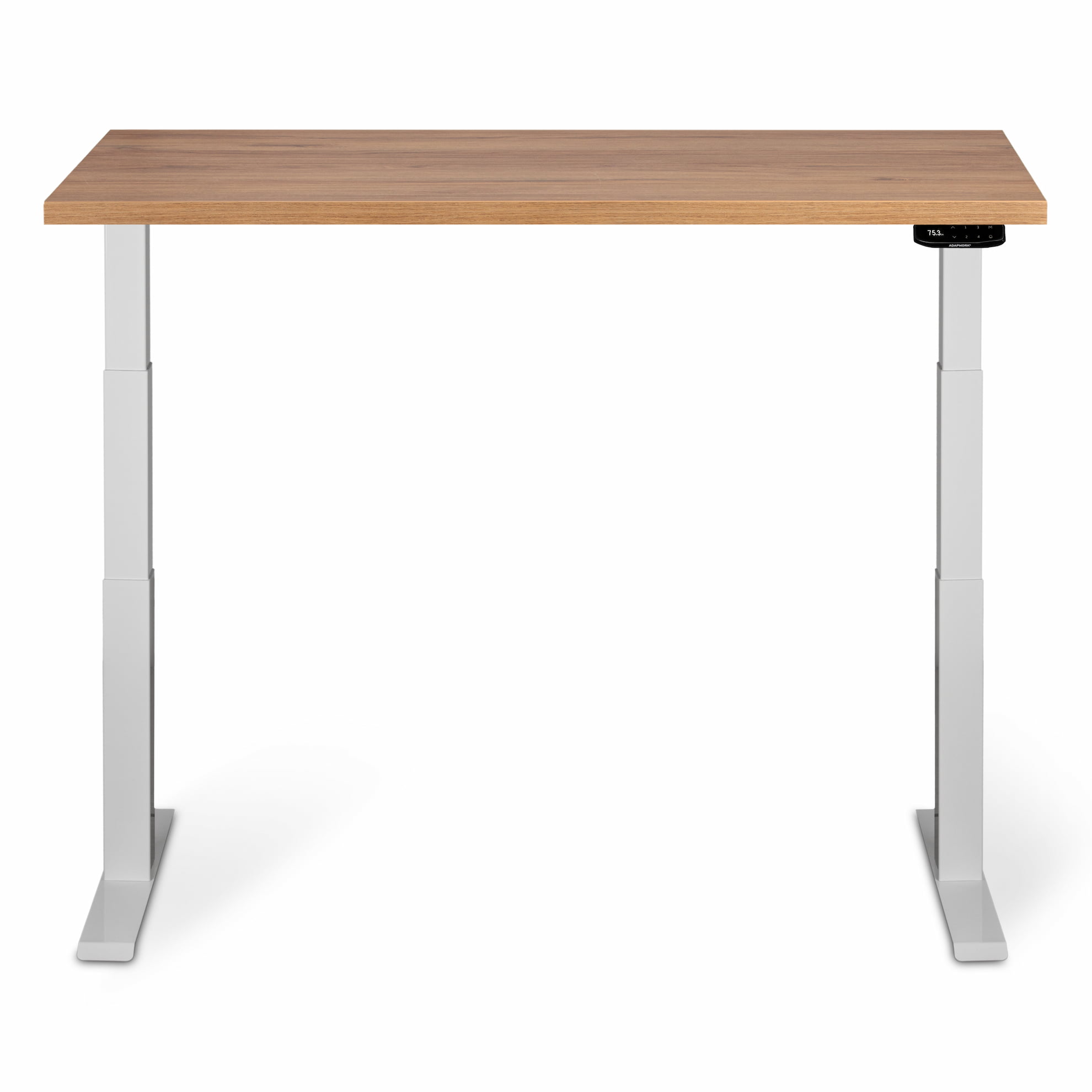 Регулируемый стол ADAPWORK  Smart 2 Motor Pro AdapDesk 136х66 36мм Golden Wood, Snow White (1061489133) в Украине