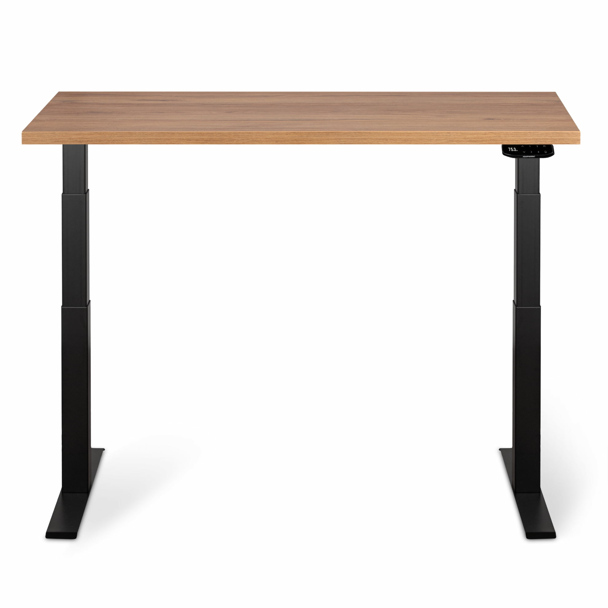 Регулируемый стол ADAPWORK  Smart 2 Motor Pro AdapDesk 136х66 36мм Golden Wood, Space Black (1061489127) в Украине