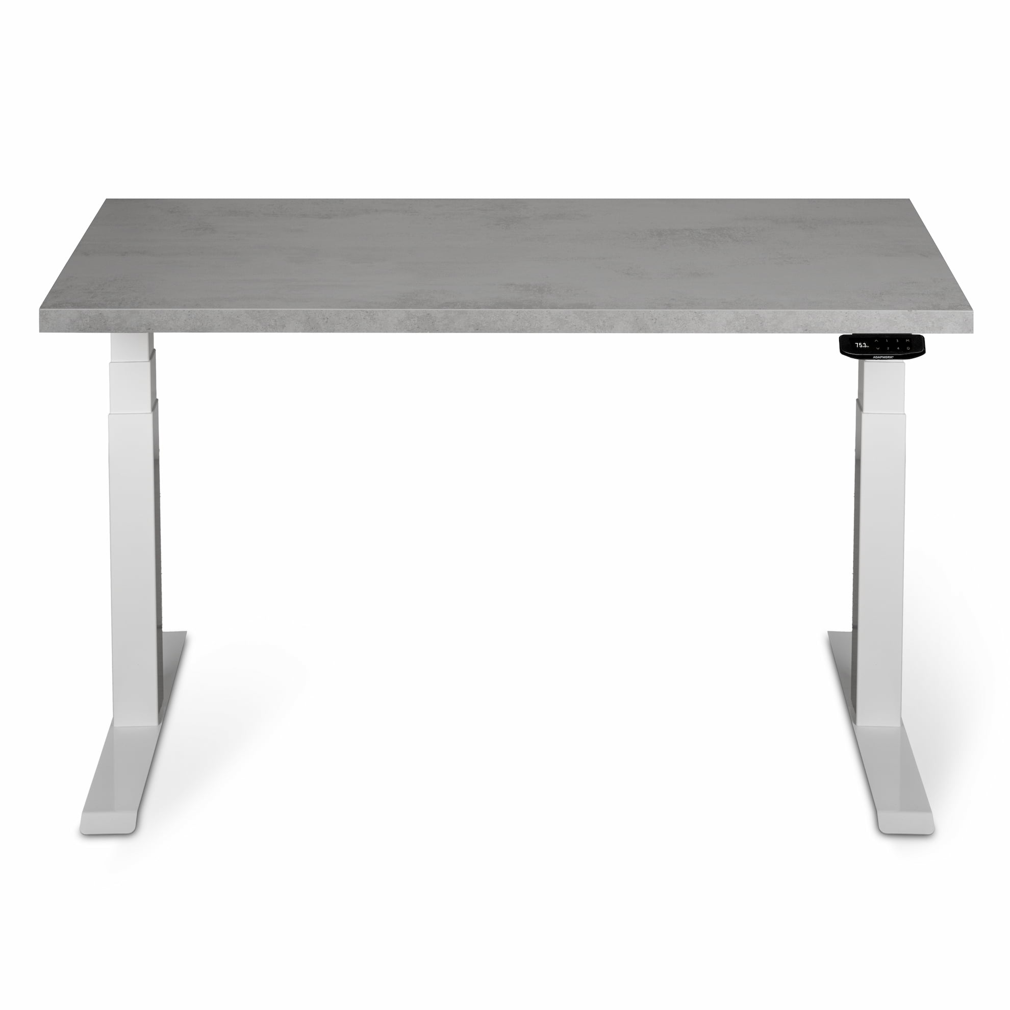 Регульований стіл ADAPWORK  Smart 2 Motor Pro AdapDesk 136х66 36мм Smoky Gray, Snow White (1061489129) в интернет-магазине