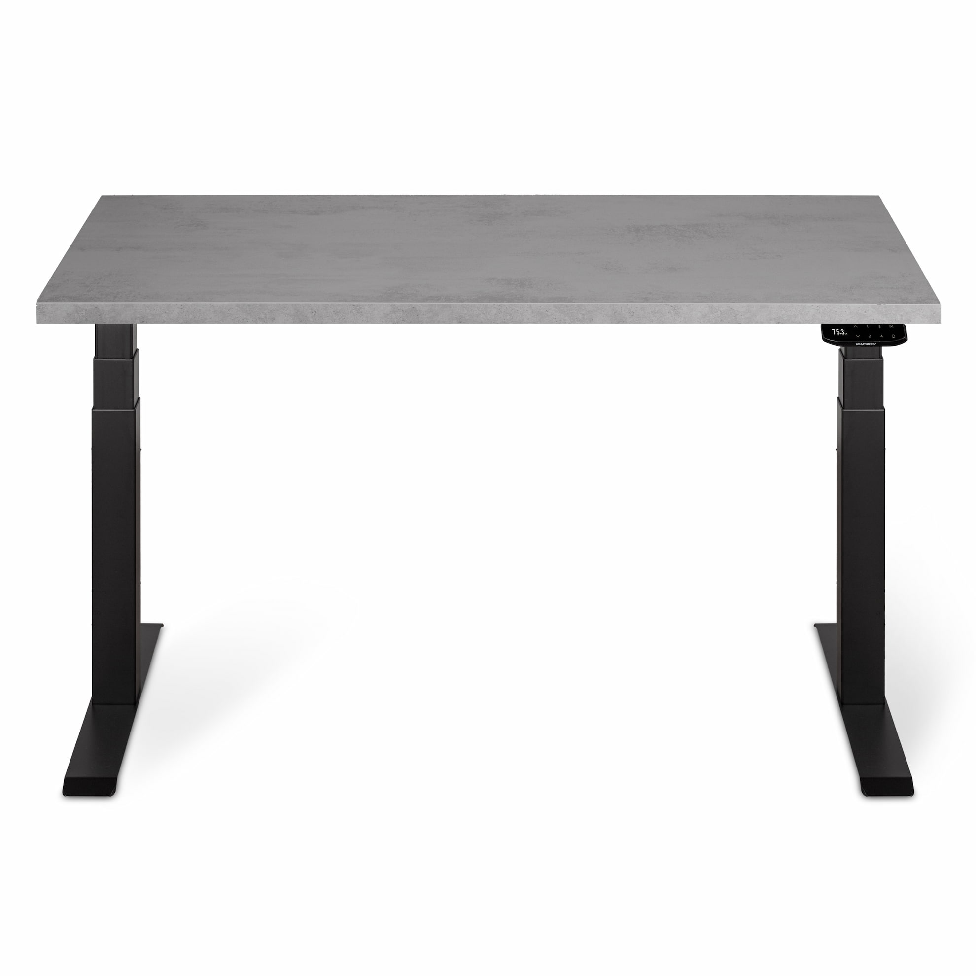 Регулируемый стол ADAPWORK  Smart 2 Motor Pro AdapDesk 136х66 36мм Smoky Gray, Space Black (1061489125) в интернет-магазине