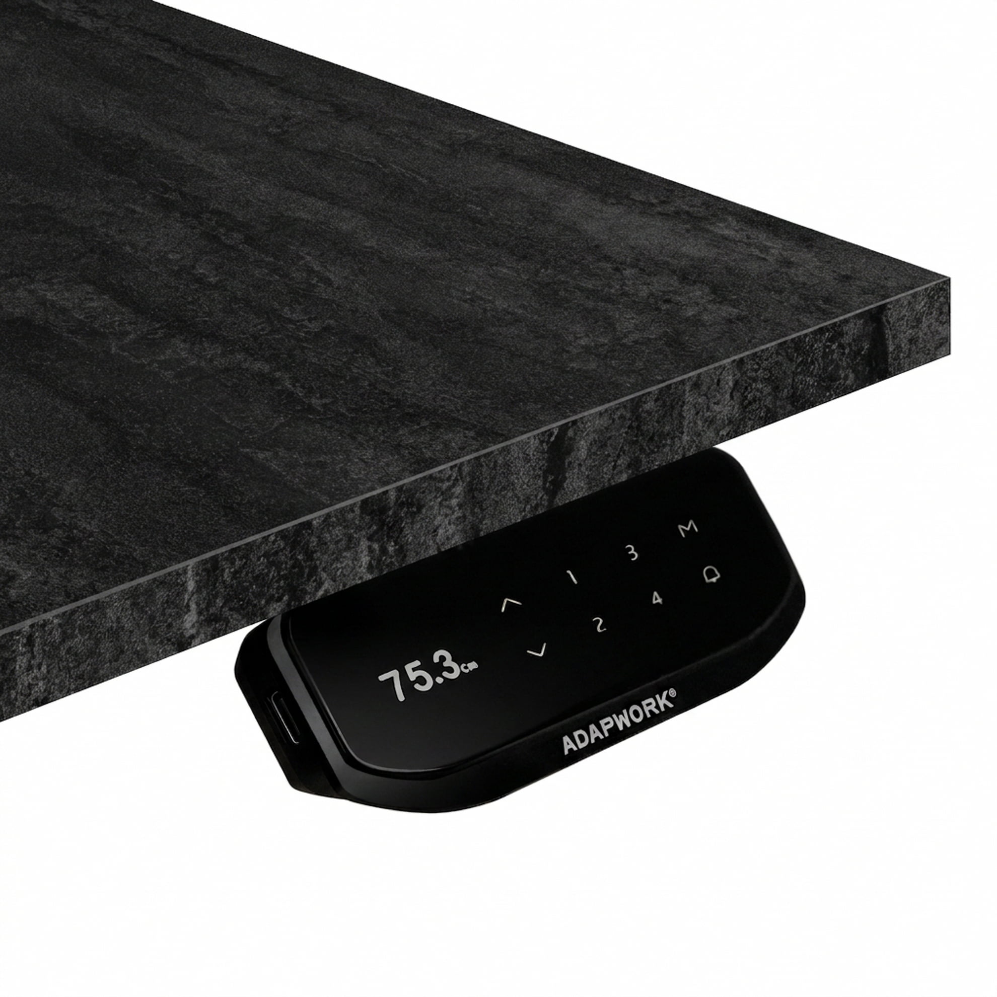 Регульований стіл ADAPWORK Smart 1 Motor AdapDesk 138х68 18мм Carbon Black, Space Black (1061488879) недорого