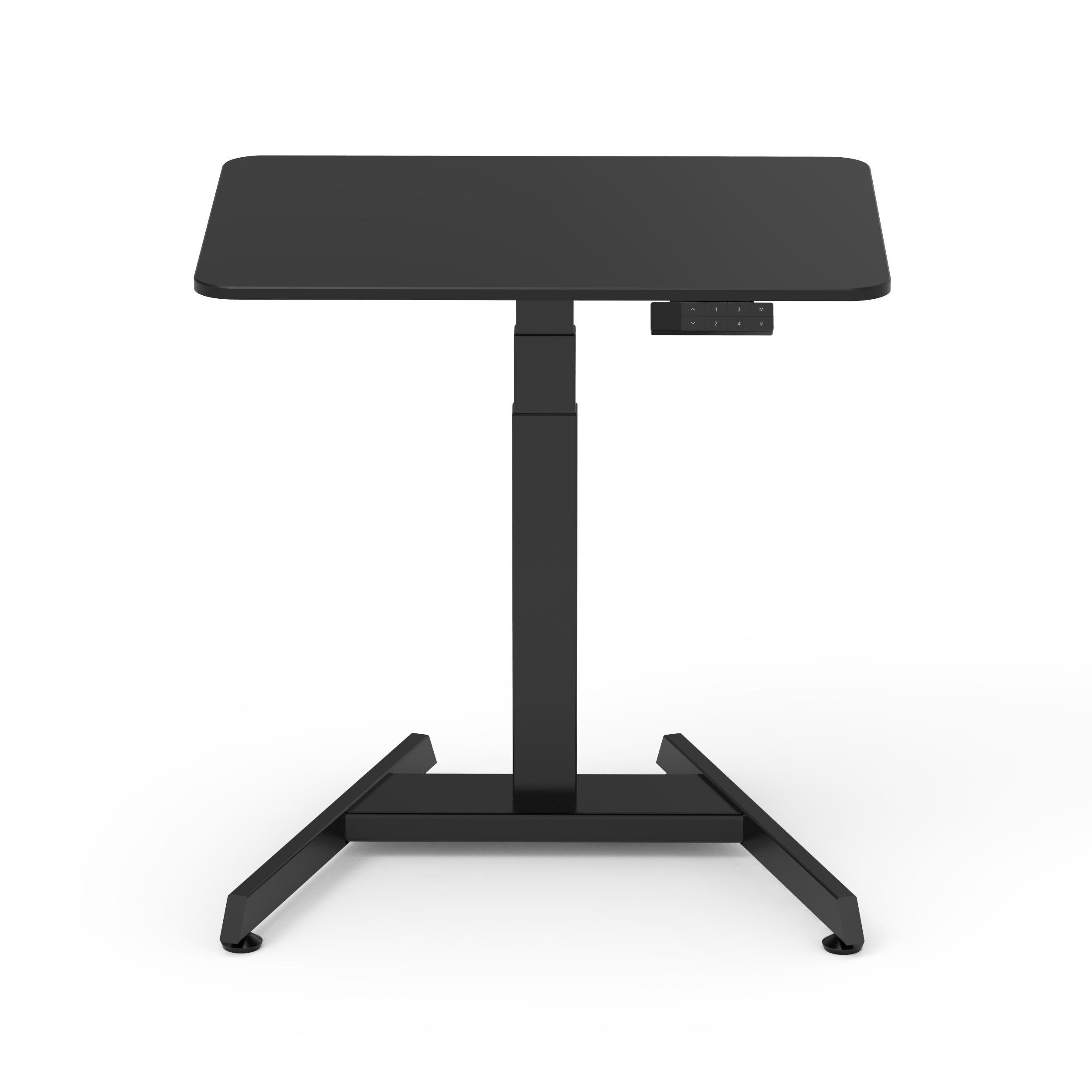 Регульований стіл ADAPWORK Smart 1L 1 Motor AdapDesk 80х60 25 мм Space Black (1061489122) в Киеве