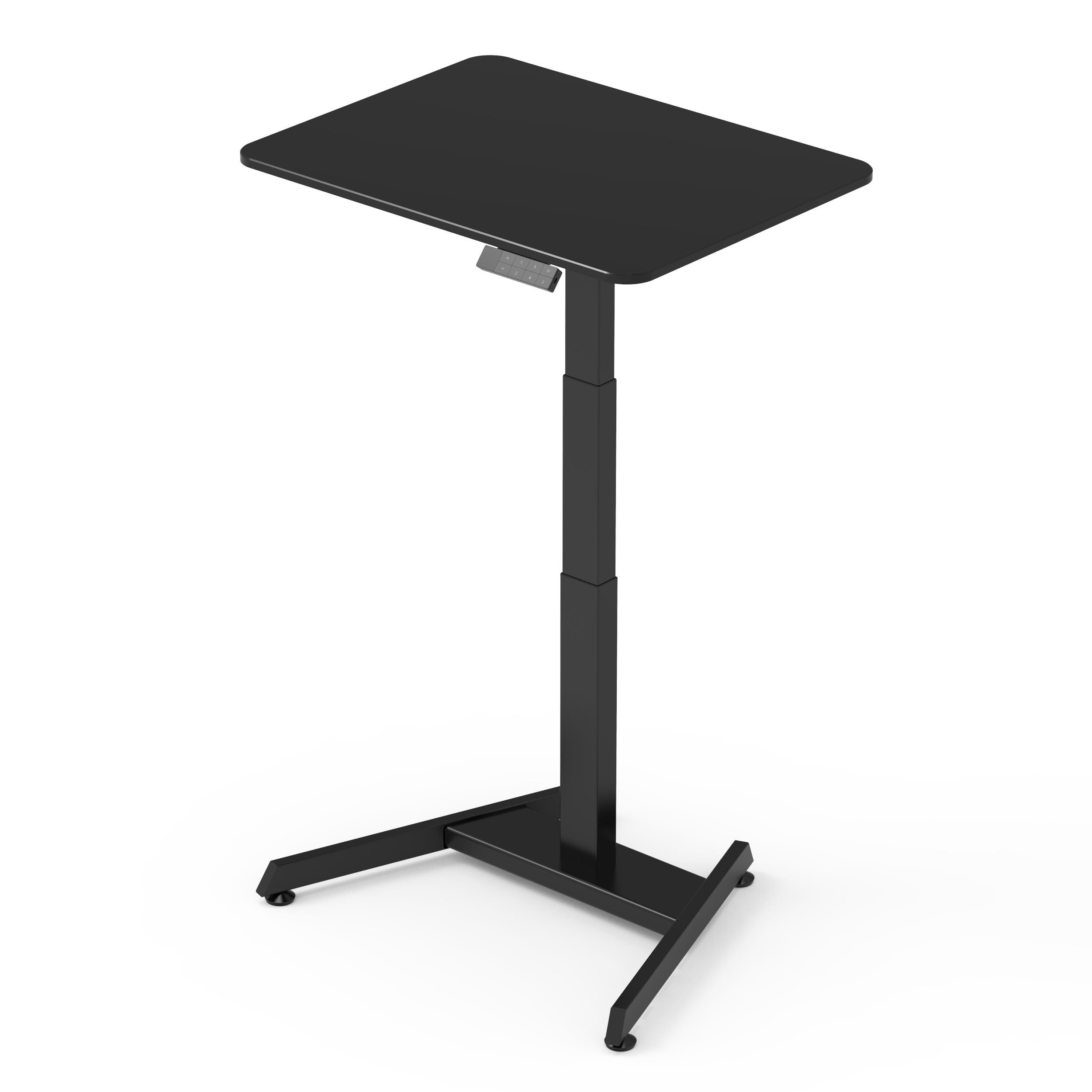 Регульований стіл ADAPWORK Smart 1L 1 Motor AdapDesk 80х60 25 мм Space Black (1061489122) дешево