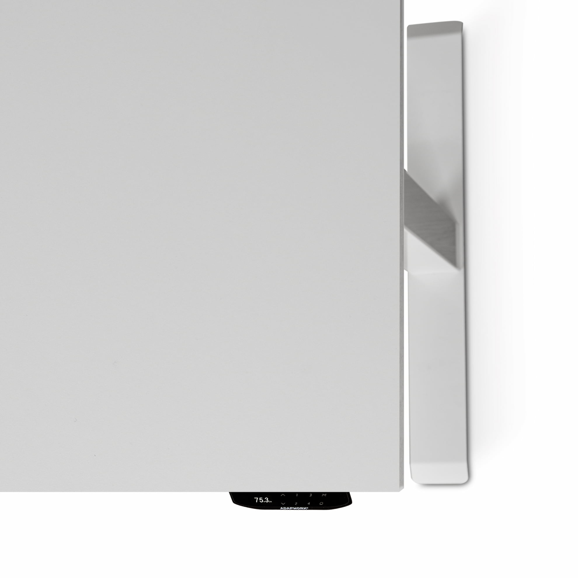 Регульований стіл ADAPWORK Smart 2 Motor AdapDesk 138х68 18мм Crystal White, Snow White (1061489097) с доставкой