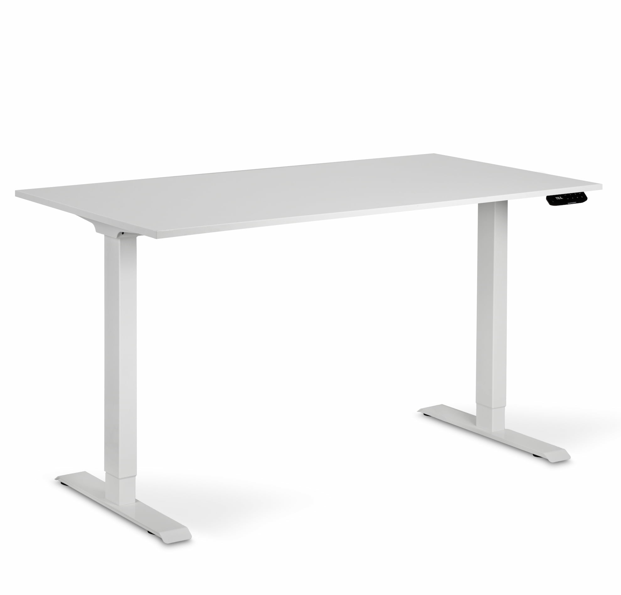 Регульований стіл ADAPWORK Smart 2 Motor AdapDesk 138х68 18мм Crystal White, Snow White (1061489097) фото