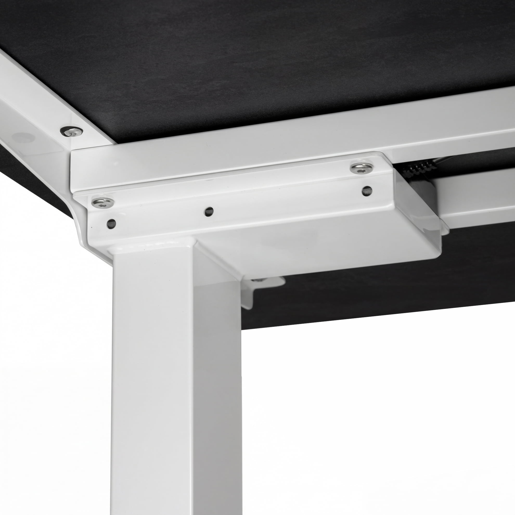 Регульований стіл ADAPWORK Smart 2 Motor AdapDesk 138х68 18мм Deep Black, Snow White (1061489099) в Киеве