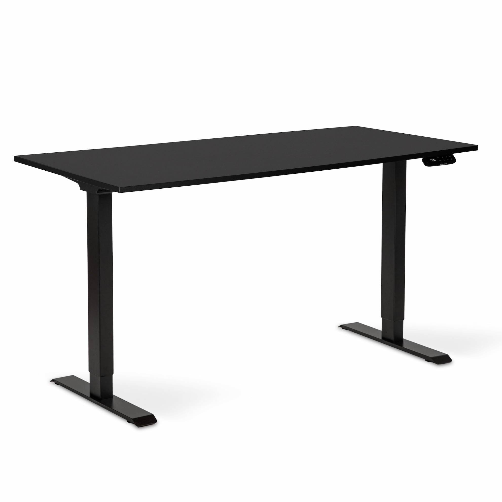 Регульований стіл ADAPWORK Smart 2 Motor AdapDesk 138х68 18мм Deep Black, Space Black (1061489094) фото