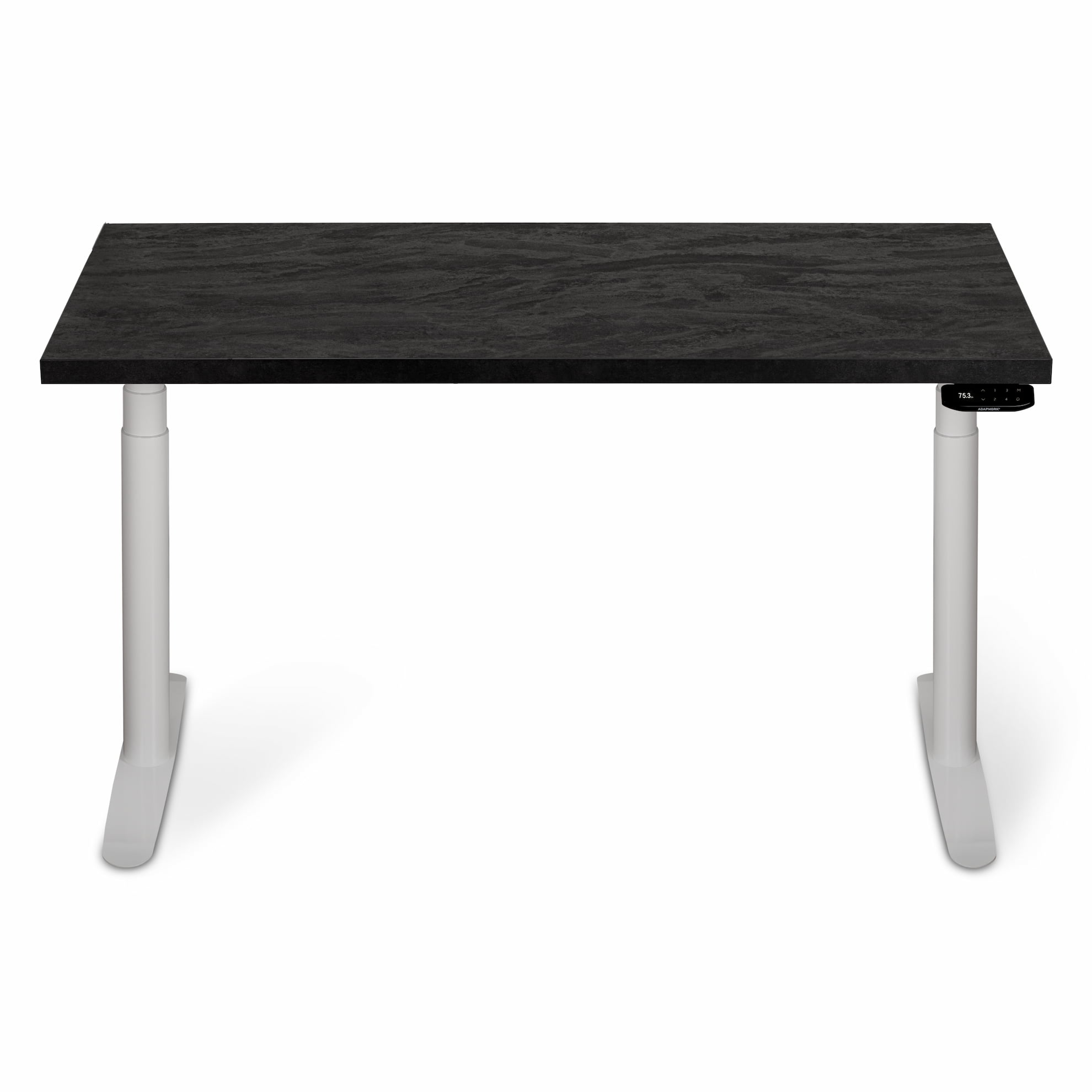 Регульований стіл ADAPWORK Smart 2 Motor Pro Max AdapDesk 136х66 36мм Carbon Black, Snow White (1061488895) в интернет-магазине