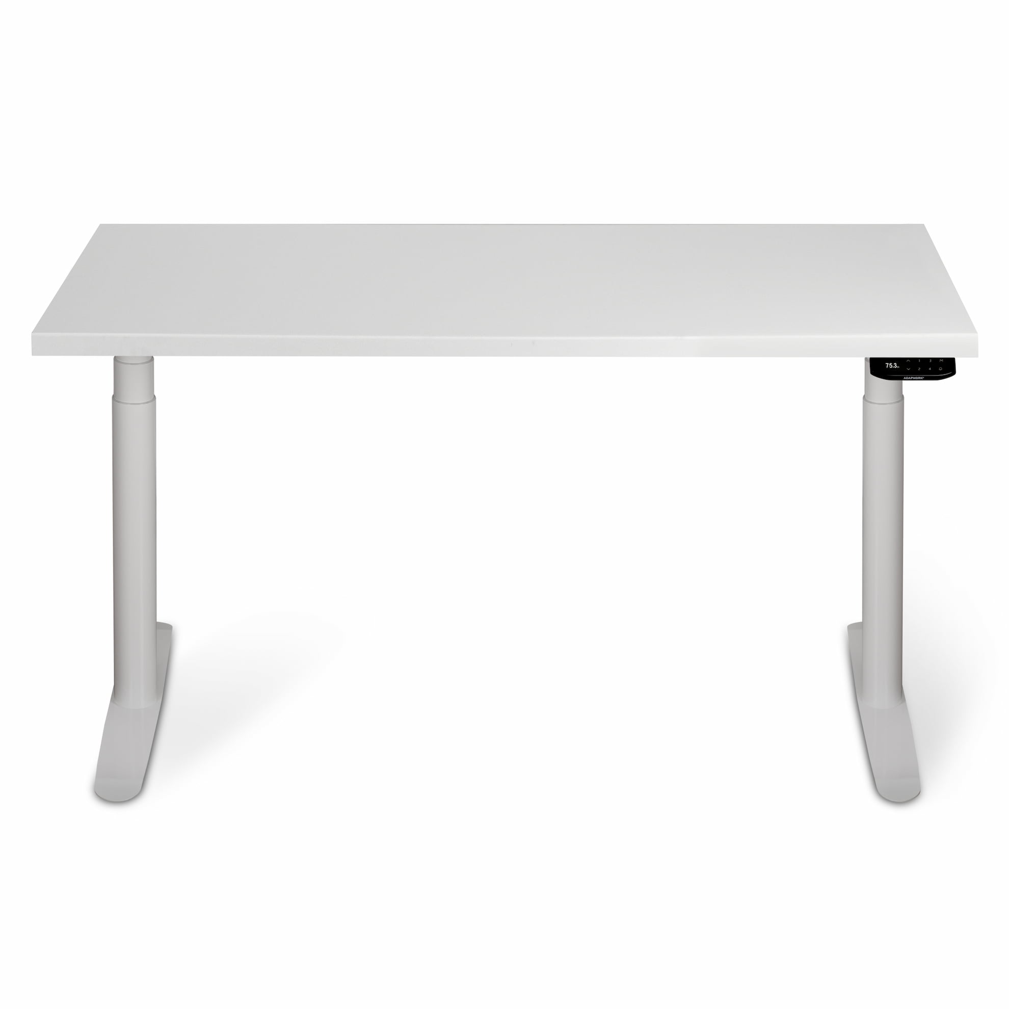 Регульований стіл ADAPWORK Smart 2 Motor Pro Max AdapDesk 136х66 36мм Crystal White, Snow White (1061488898) в интернет-магазине
