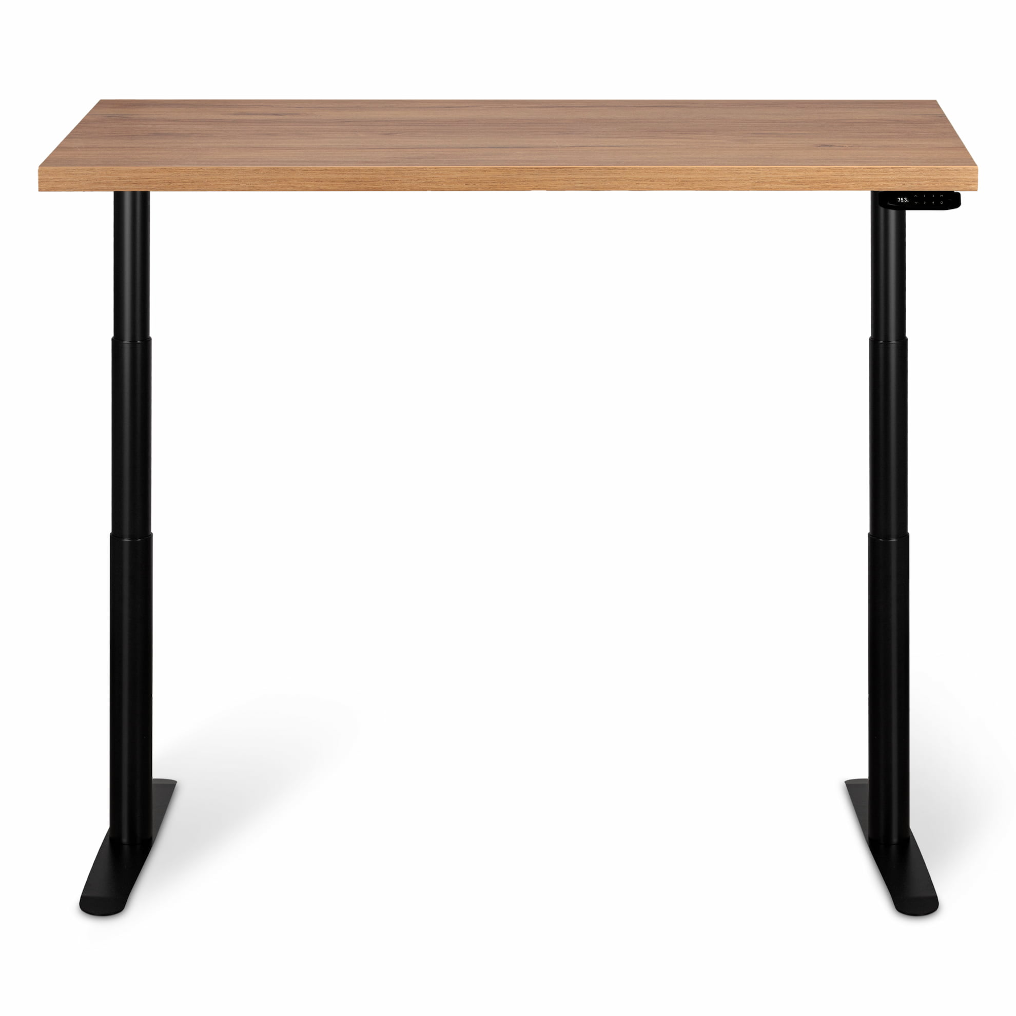 Регульований стіл ADAPWORK Smart 2 Motor Pro Max AdapDesk 136х66 36мм Golden Wood, Space Black (1061488889) в Украине