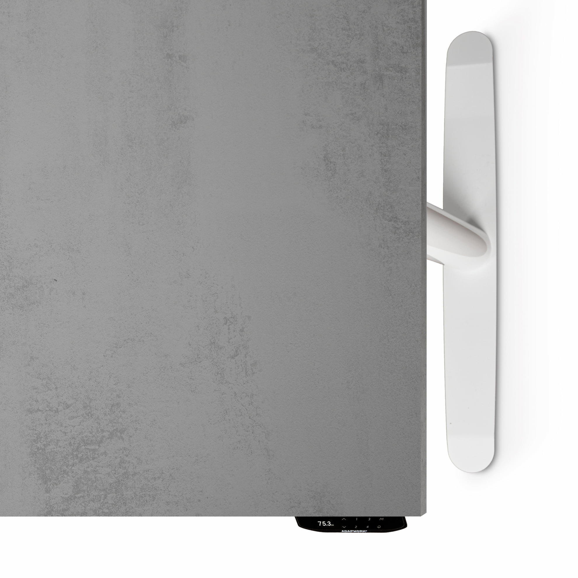 Регульований стіл ADAPWORK Smart 2 Motor Pro Max AdapDesk 136х66 36мм Smoky Gray, Snow White (1061488896) с доставкой
