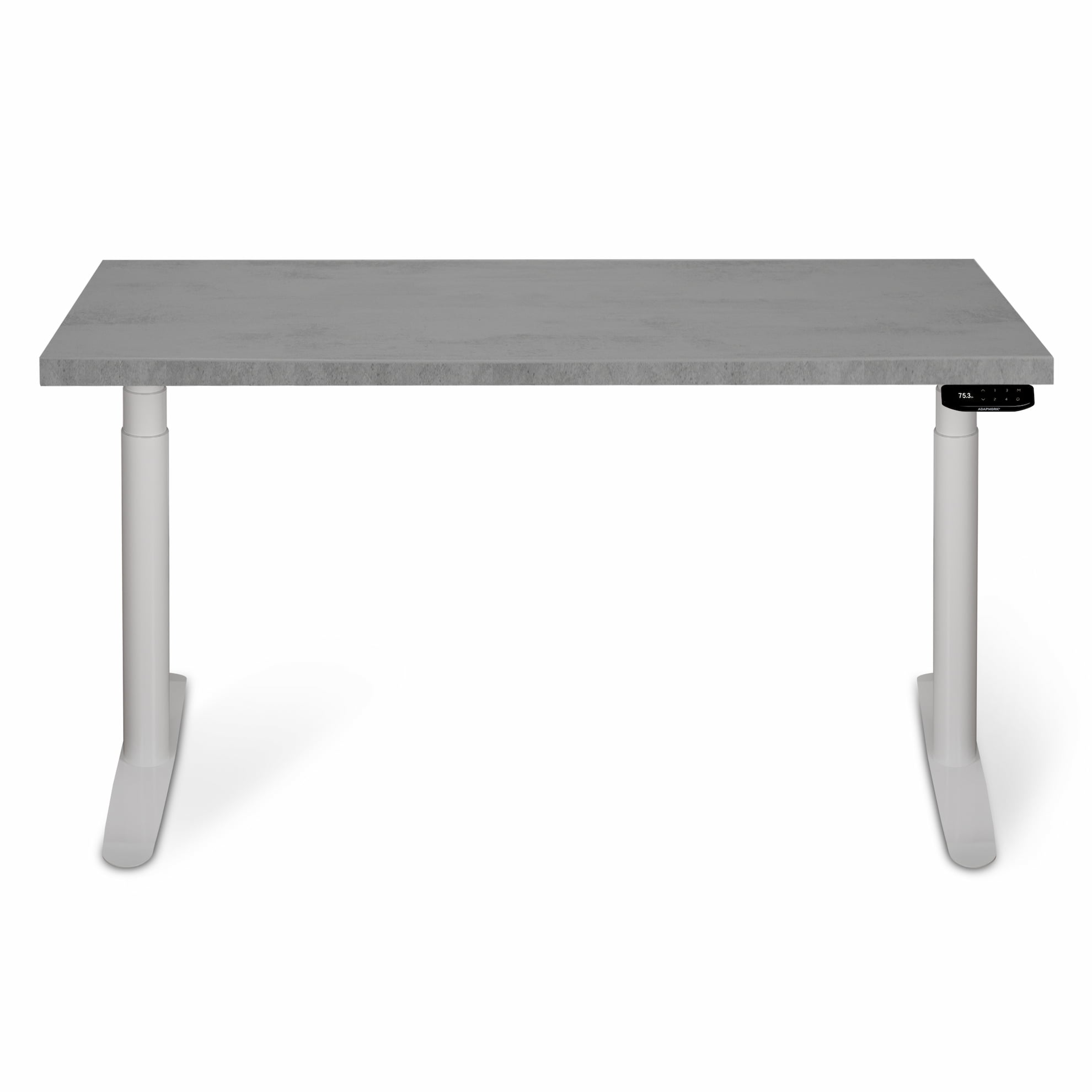 Регульований стіл ADAPWORK Smart 2 Motor Pro Max AdapDesk 136х66 36мм Smoky Gray, Snow White (1061488896) в интернет-магазине