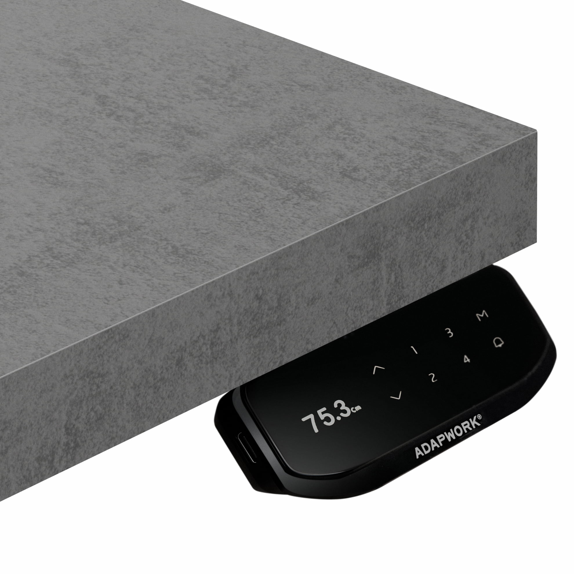 Регульований стіл ADAPWORK Smart 2 Motor Pro Max AdapDesk 136х66 36мм Smoky Gray, Snow White (1061488896) недорого