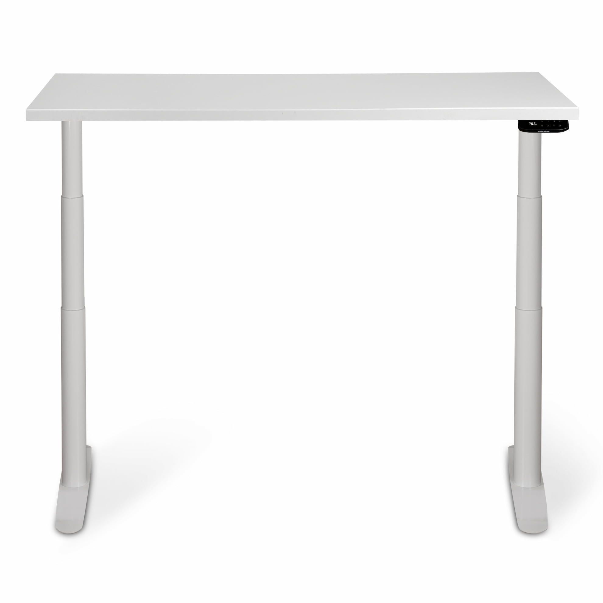Регульований стіл ADAPWORK Smart 2 Motor Pro Speed AdapDesk 136х66 36мм Crystal White, Snow White (1061488908) в Украине