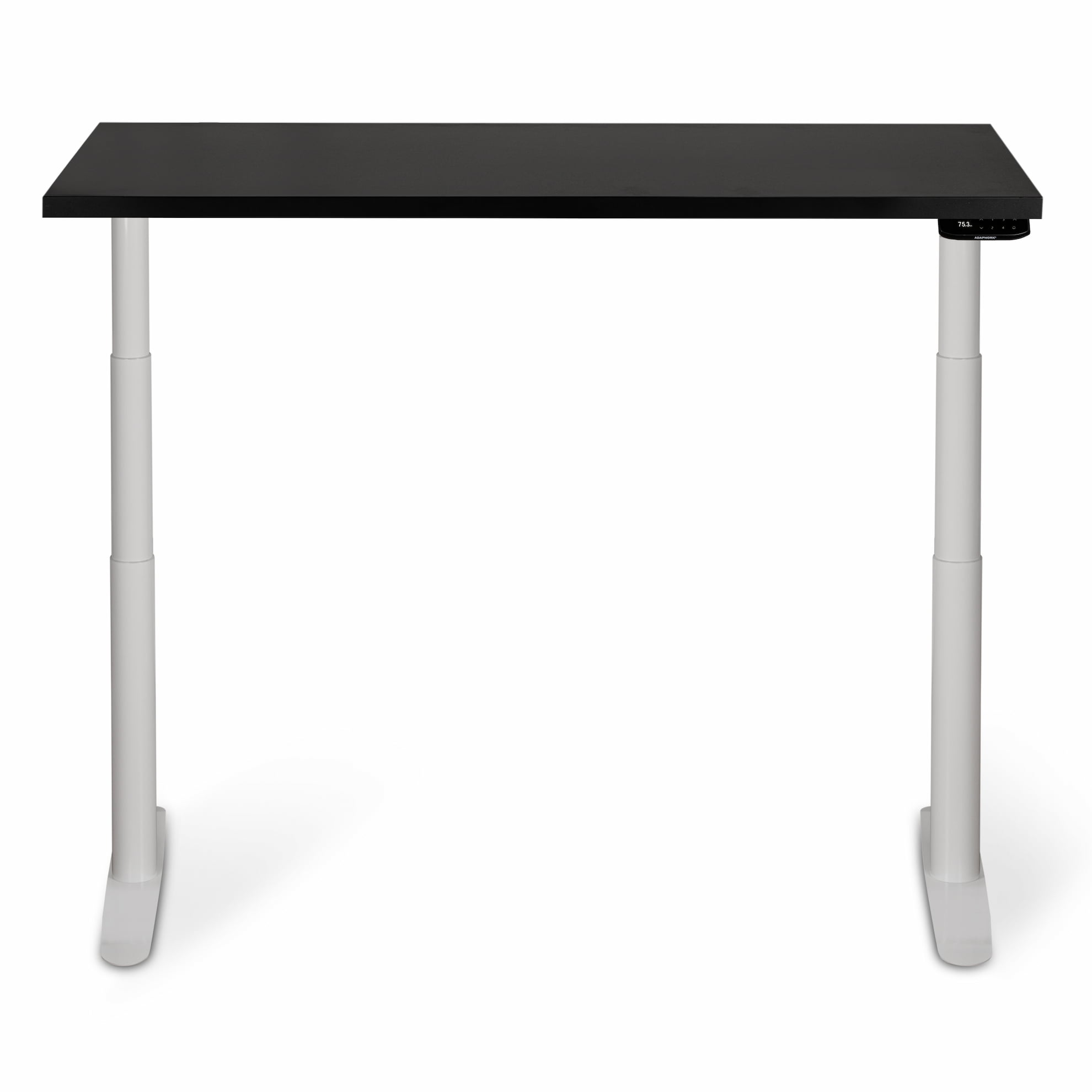 Регульований стіл ADAPWORK Smart 2 Motor Pro Speed AdapDesk 136х66 36мм Deep Black, Snow White (1061488907) в Украине