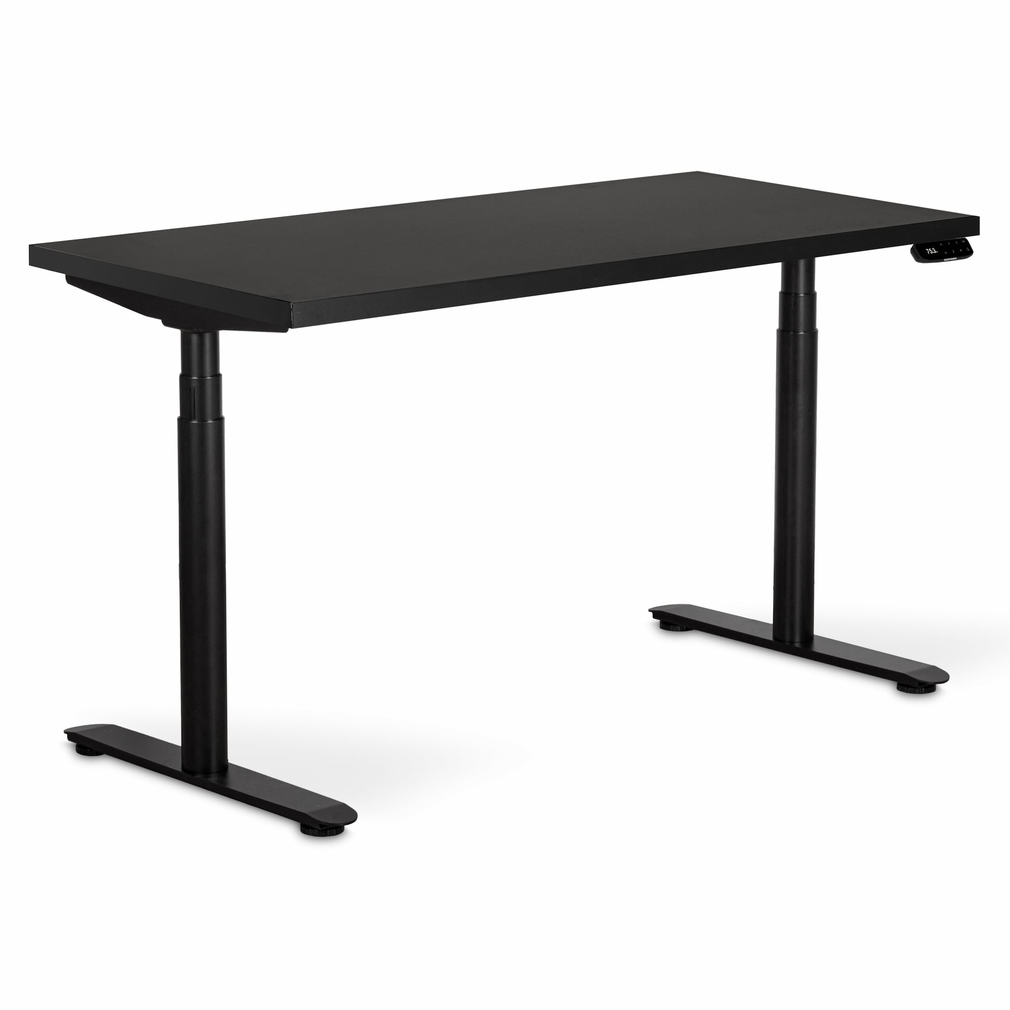 Регульований стіл ADAPWORK Smart 2 Motor Pro Speed AdapDesk 136х66 36мм Deep Black, Space Black (1061488902) фото